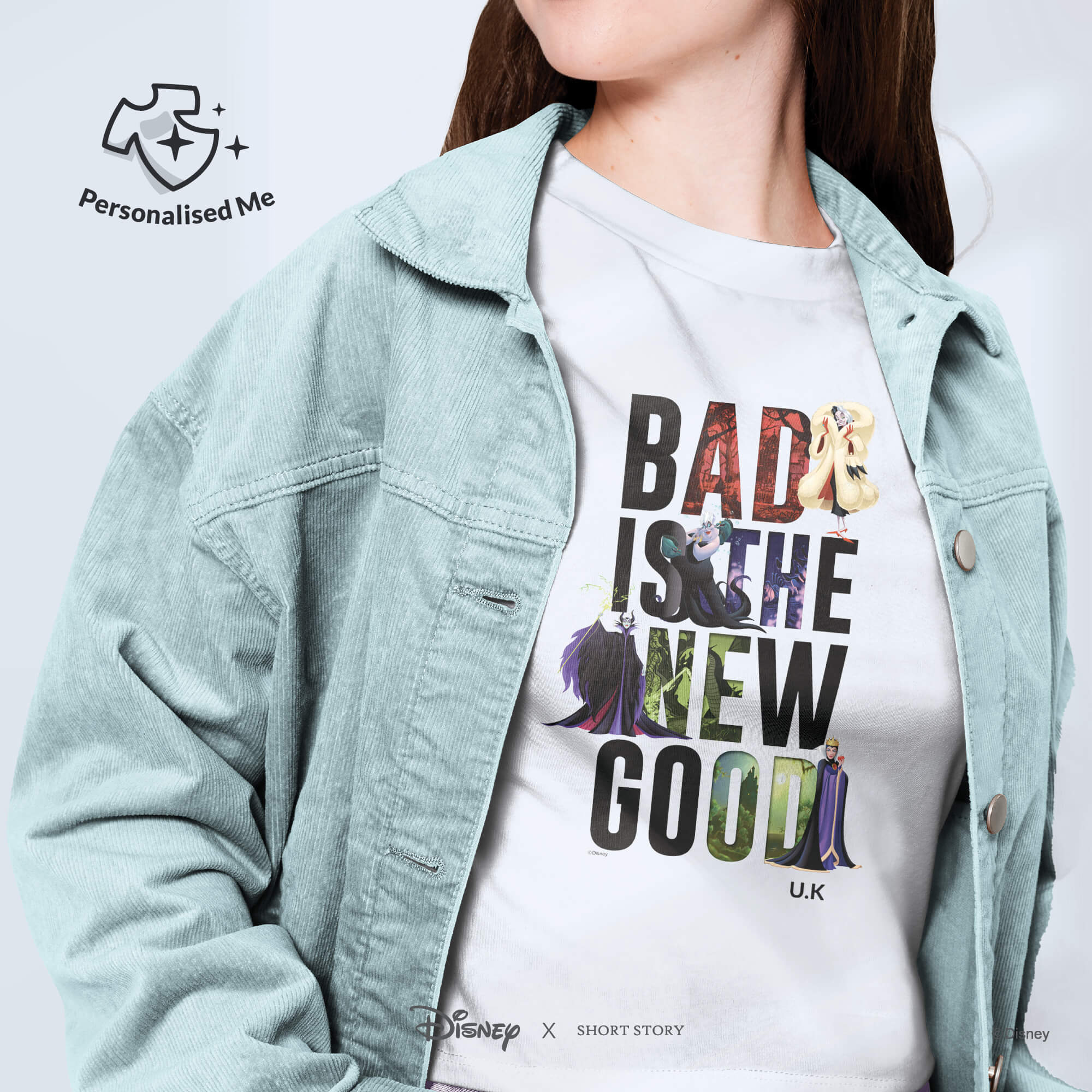 T-Shirt Print Villains Bad Is The New Good