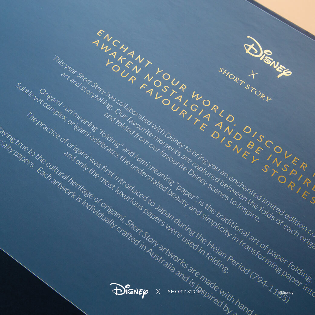 Disney Large White Frame Castle II