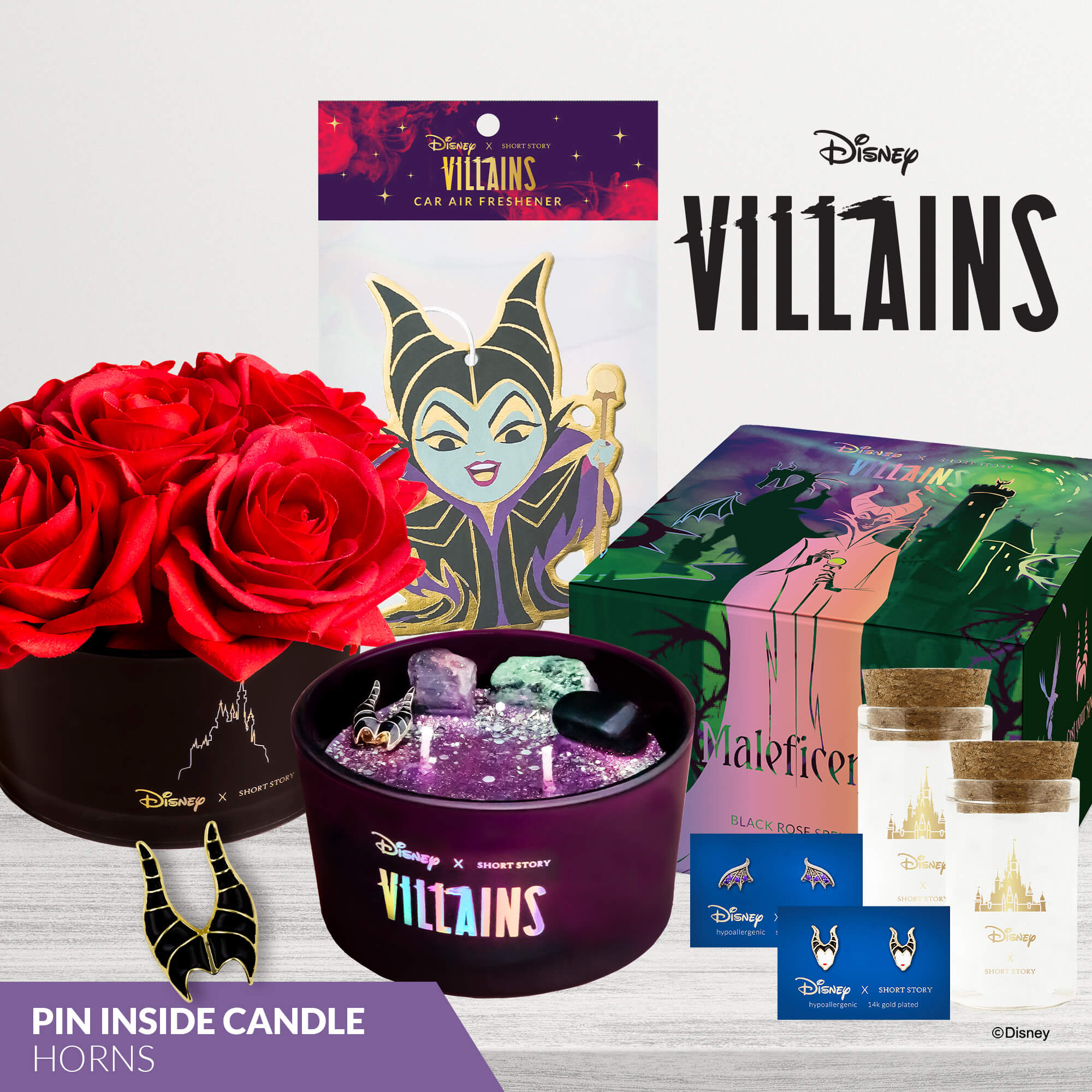 Disney villains deals car accessories