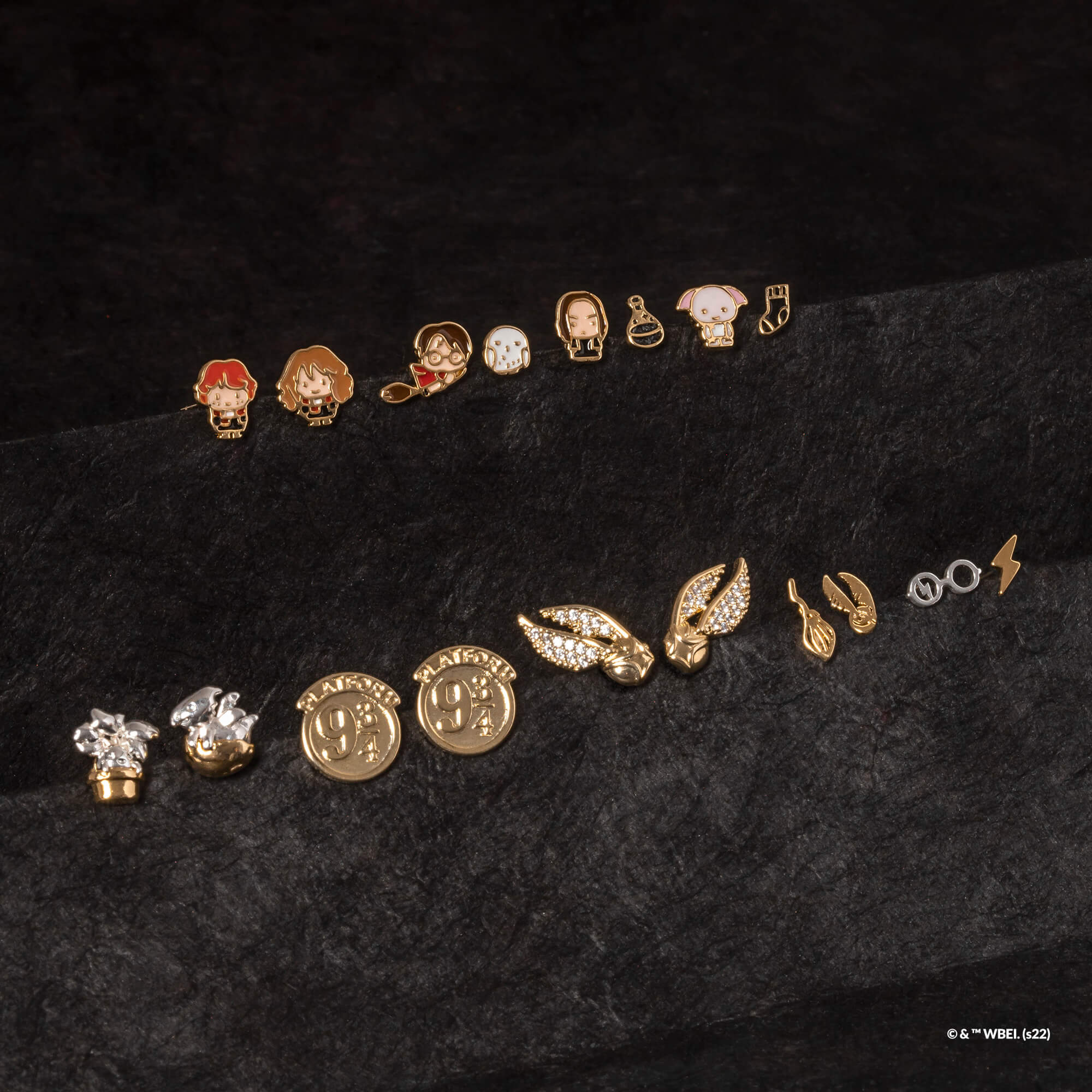 Harry Potter Earring Epoxy Harry & Hedwig