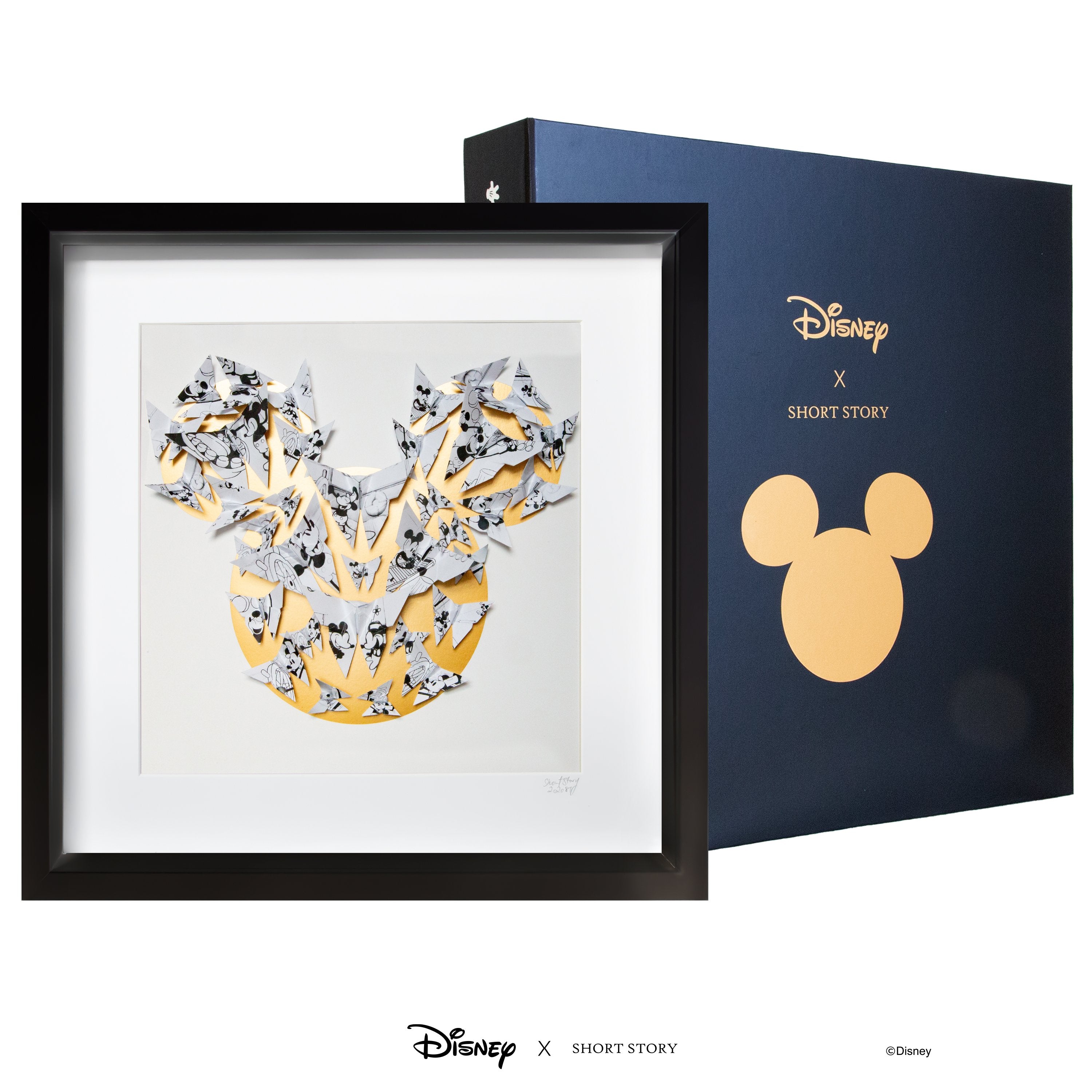 Disney Large Black Frame Mickey