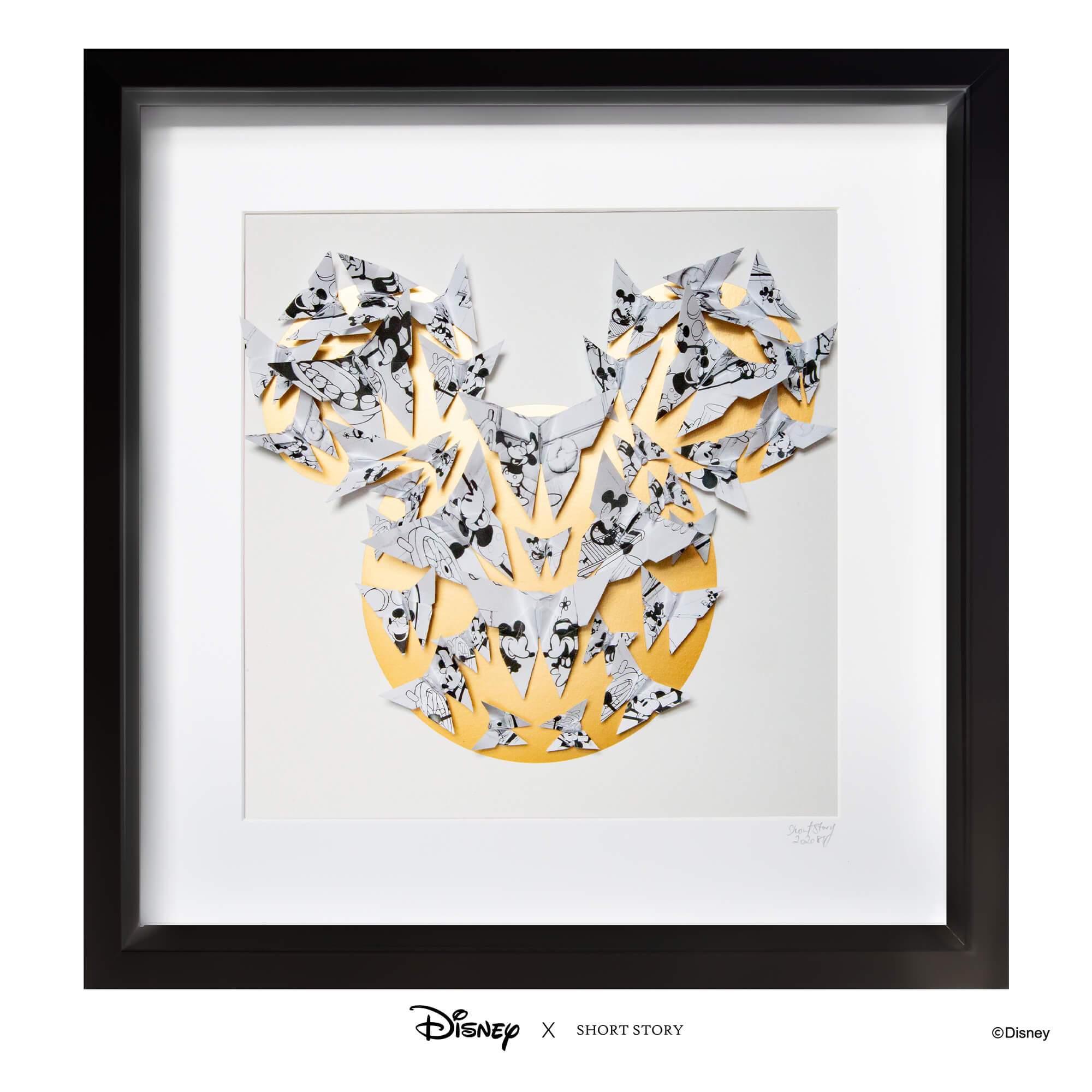 Disney Large Black Frame Mickey