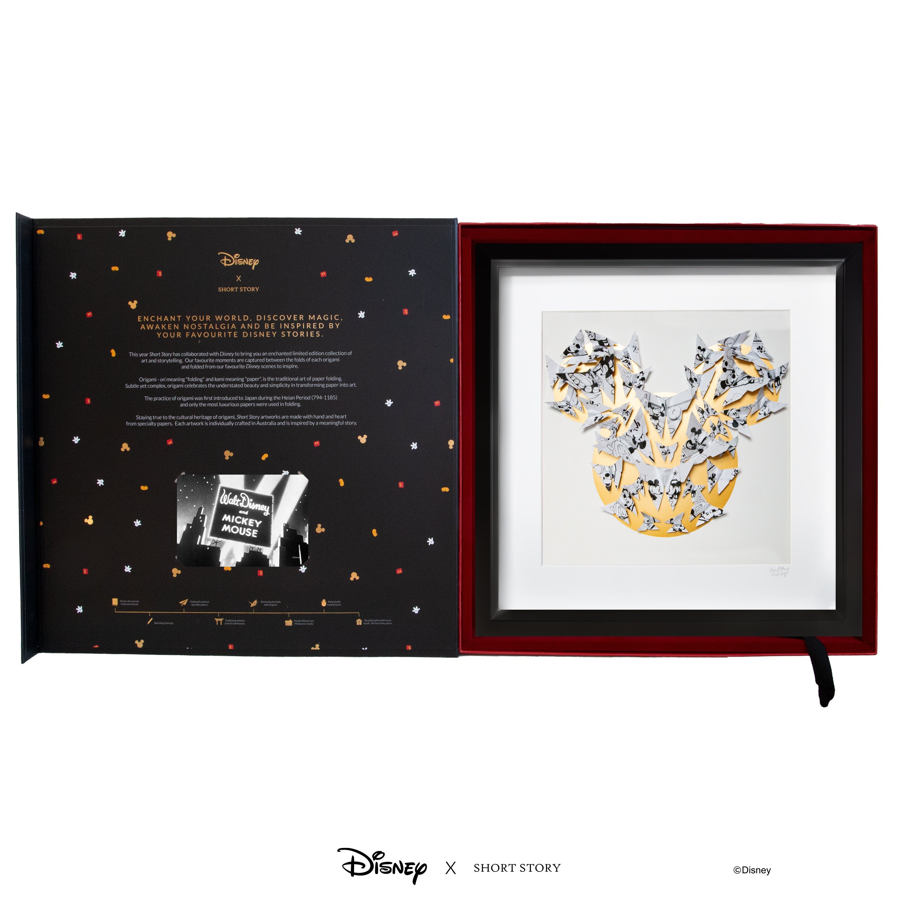 Disney Large Black Frame Mickey