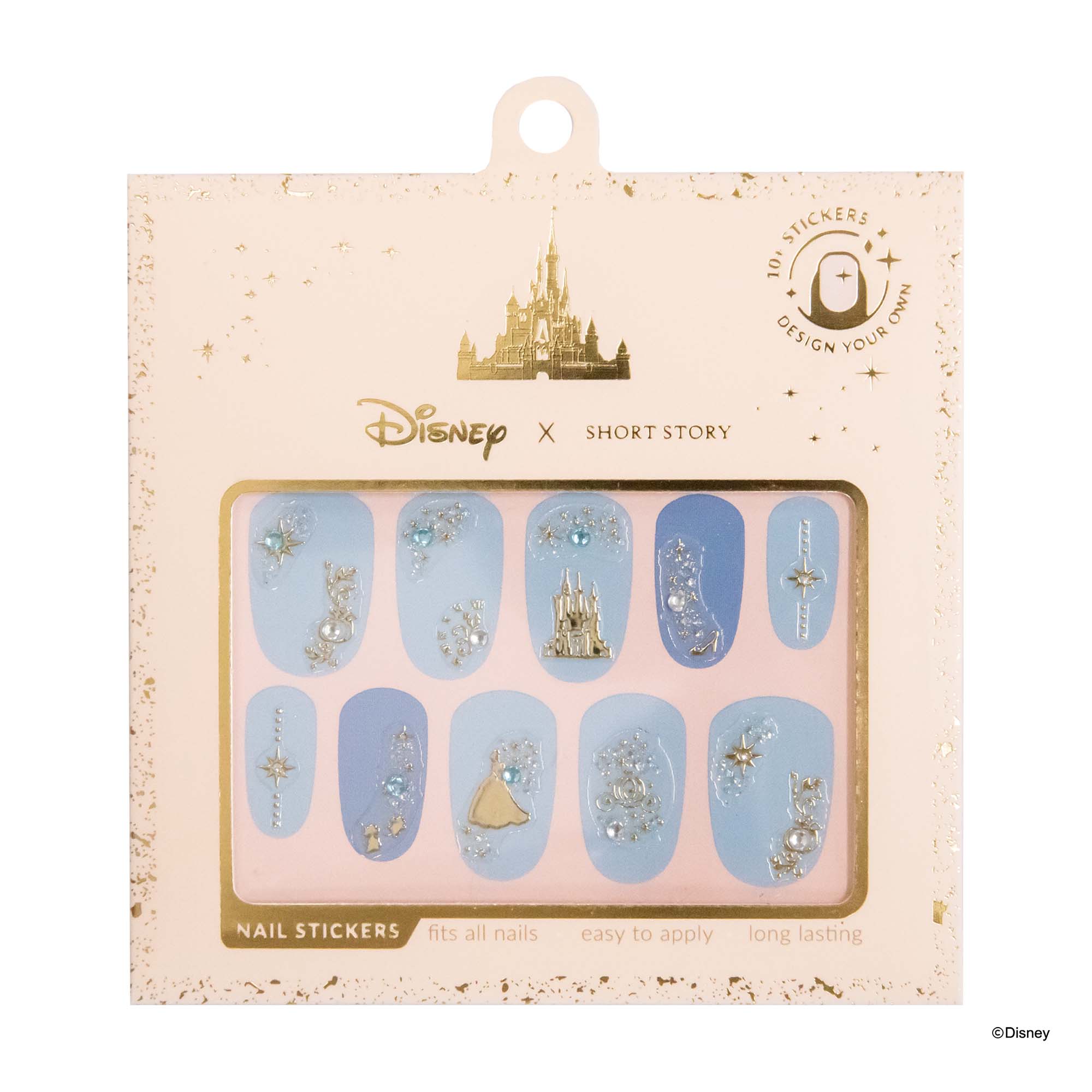 Lets put Cinderlla into our Disney 100 Crystal Art Sticker Book