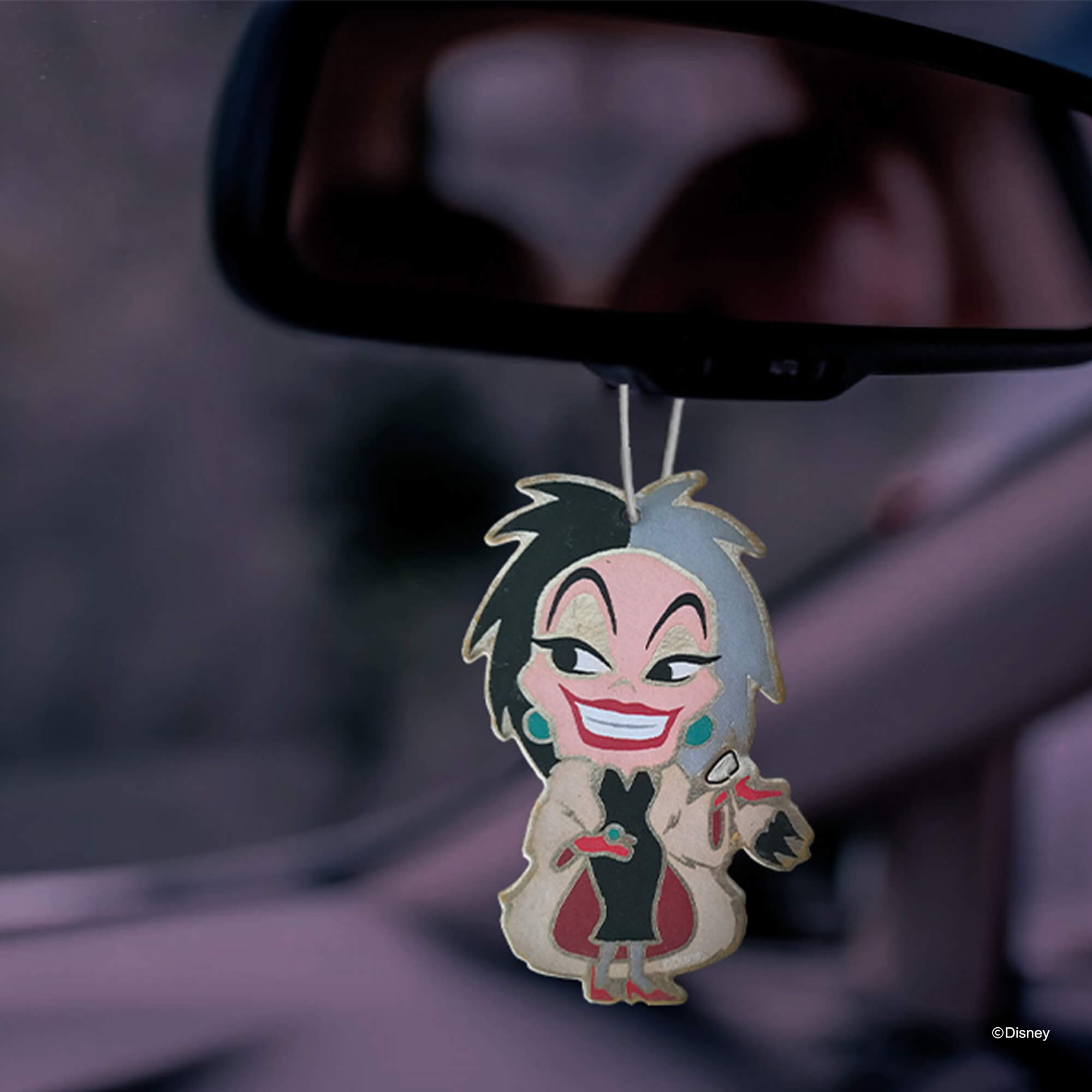 Disney Car Air Freshener Cruella