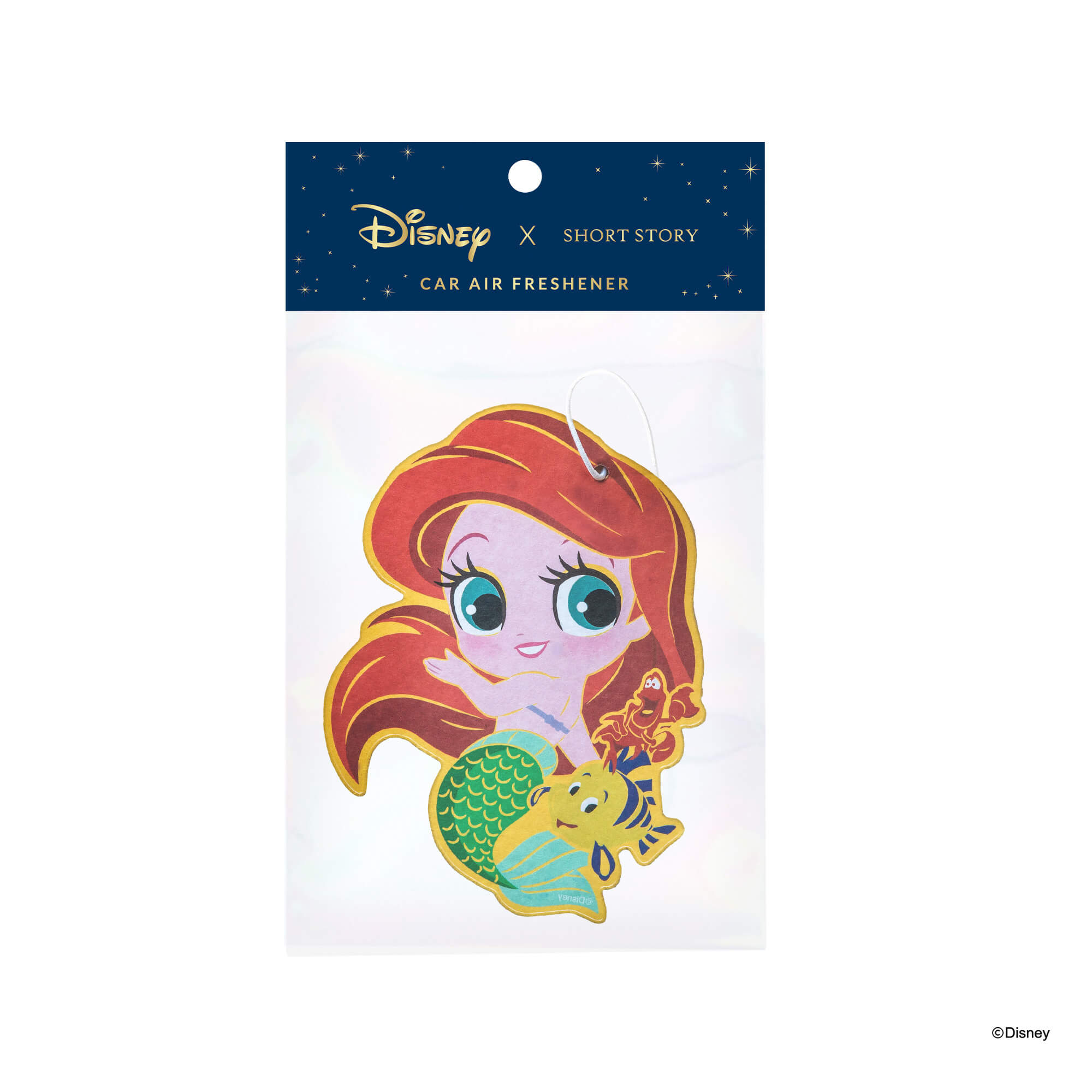 Disney Car Air Freshener Ariel &amp; Flounder &amp; Sebastian