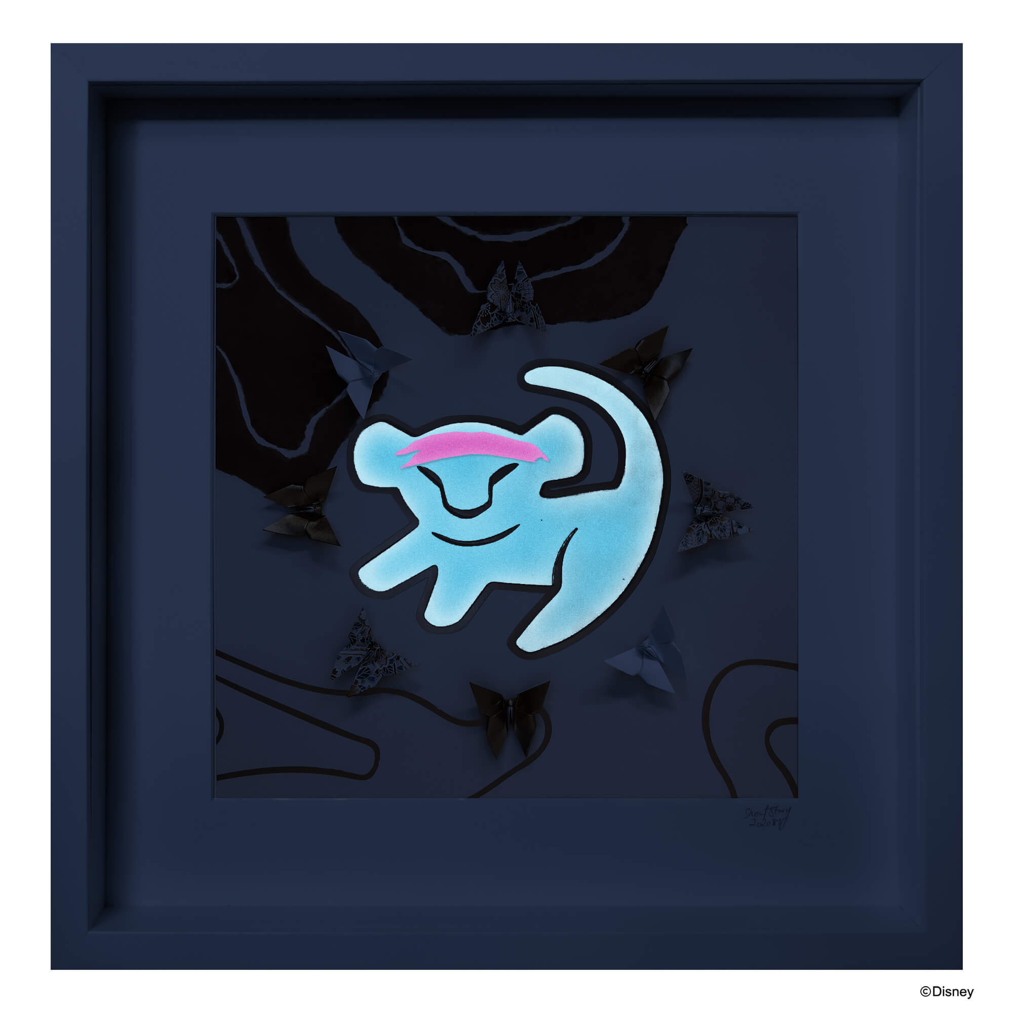 Disney White Frame Circle of Life