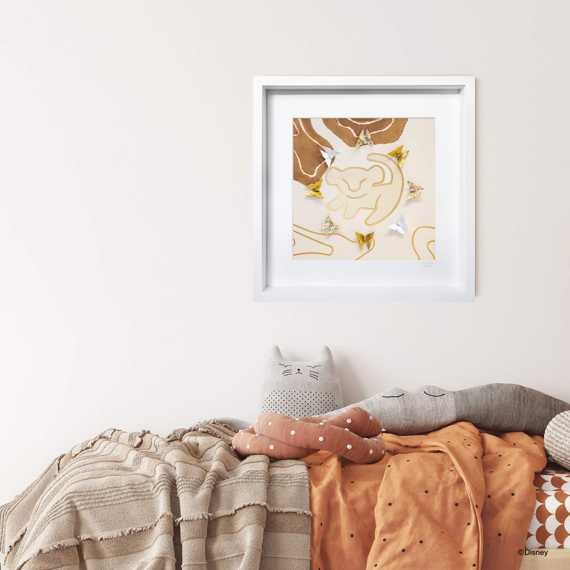 Disney White Frame Circle of Life