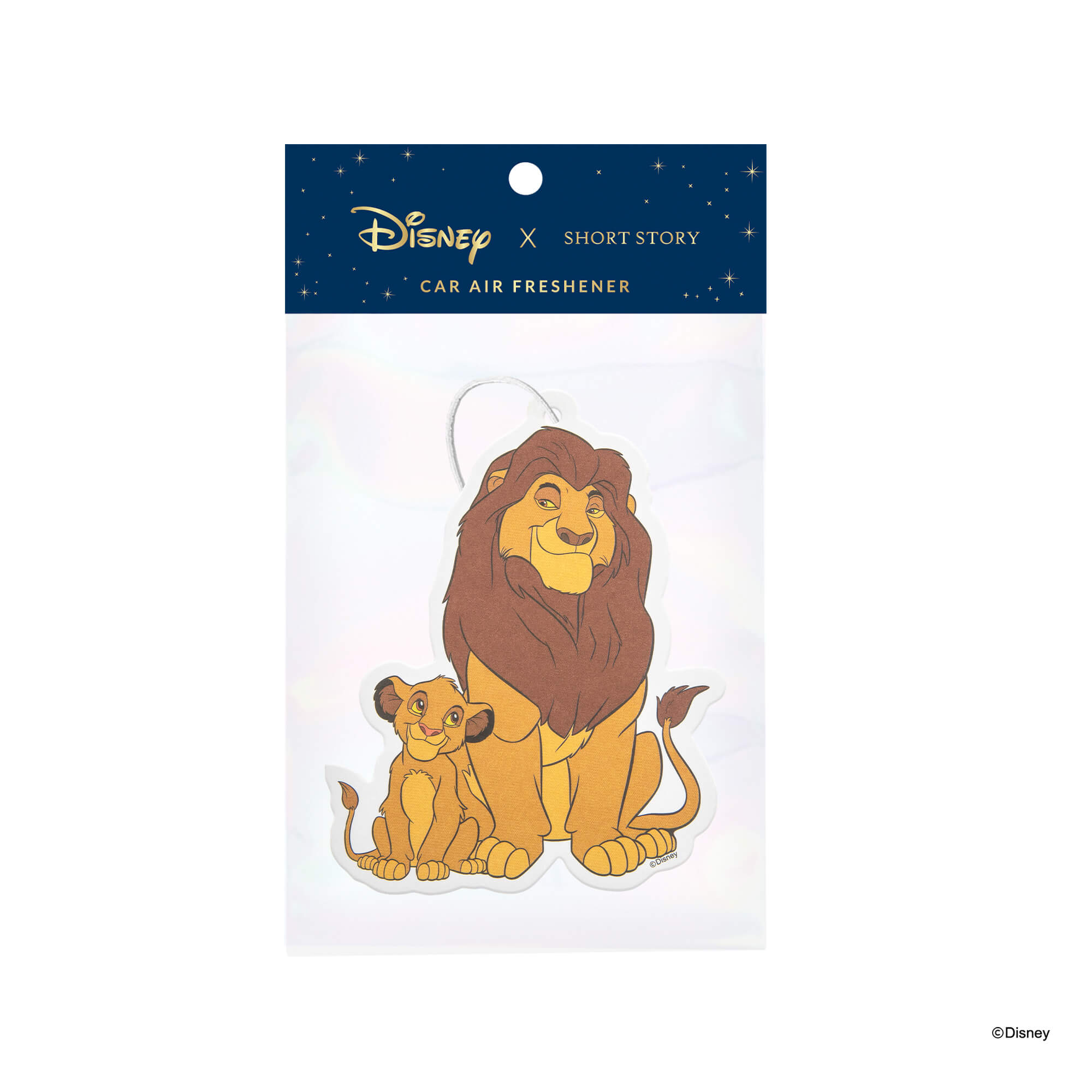 Disney Car Air Freshener Simba & Mufasa