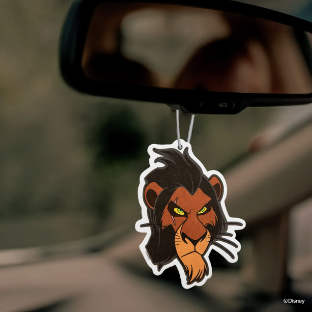 Disney Car Air Freshener Scar