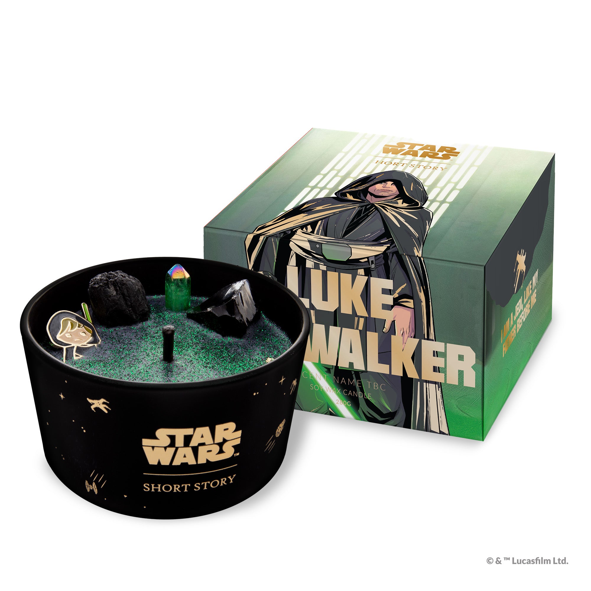 Star wars candle set hot sale