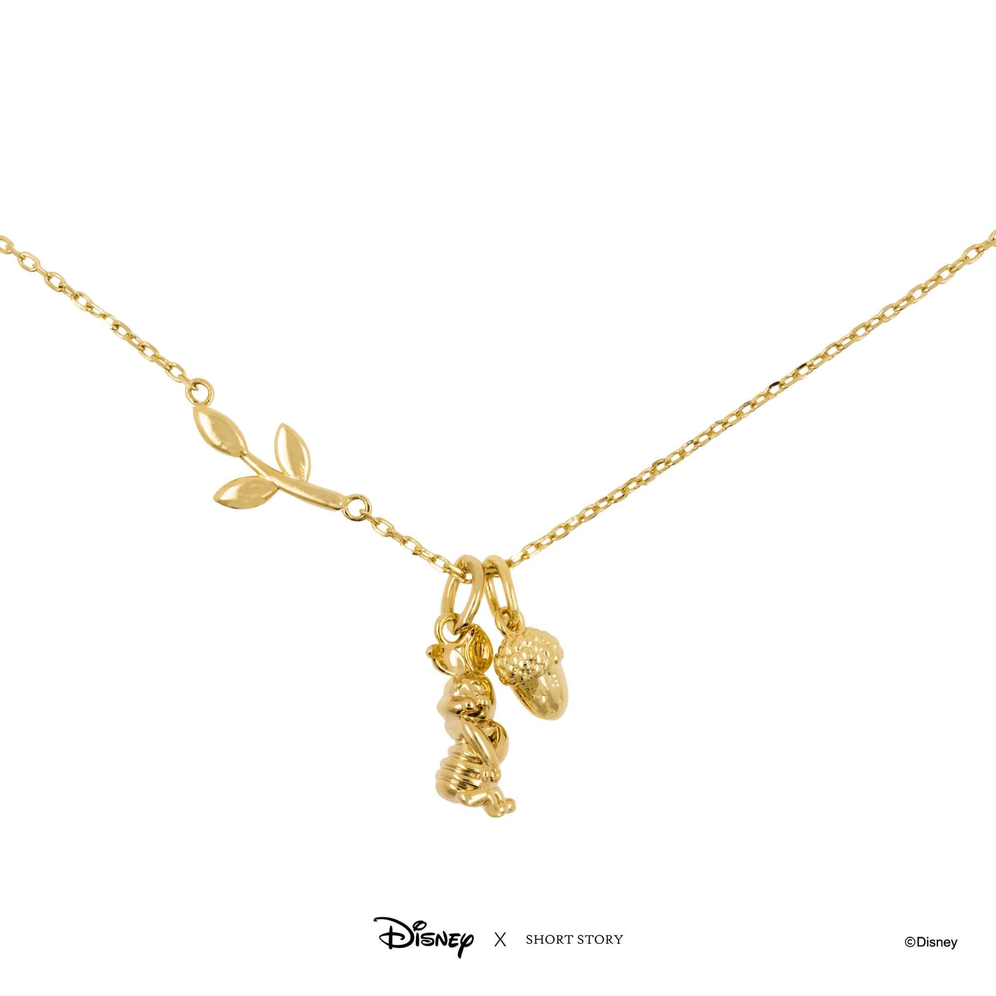 Disney Necklace Charm Acorn
