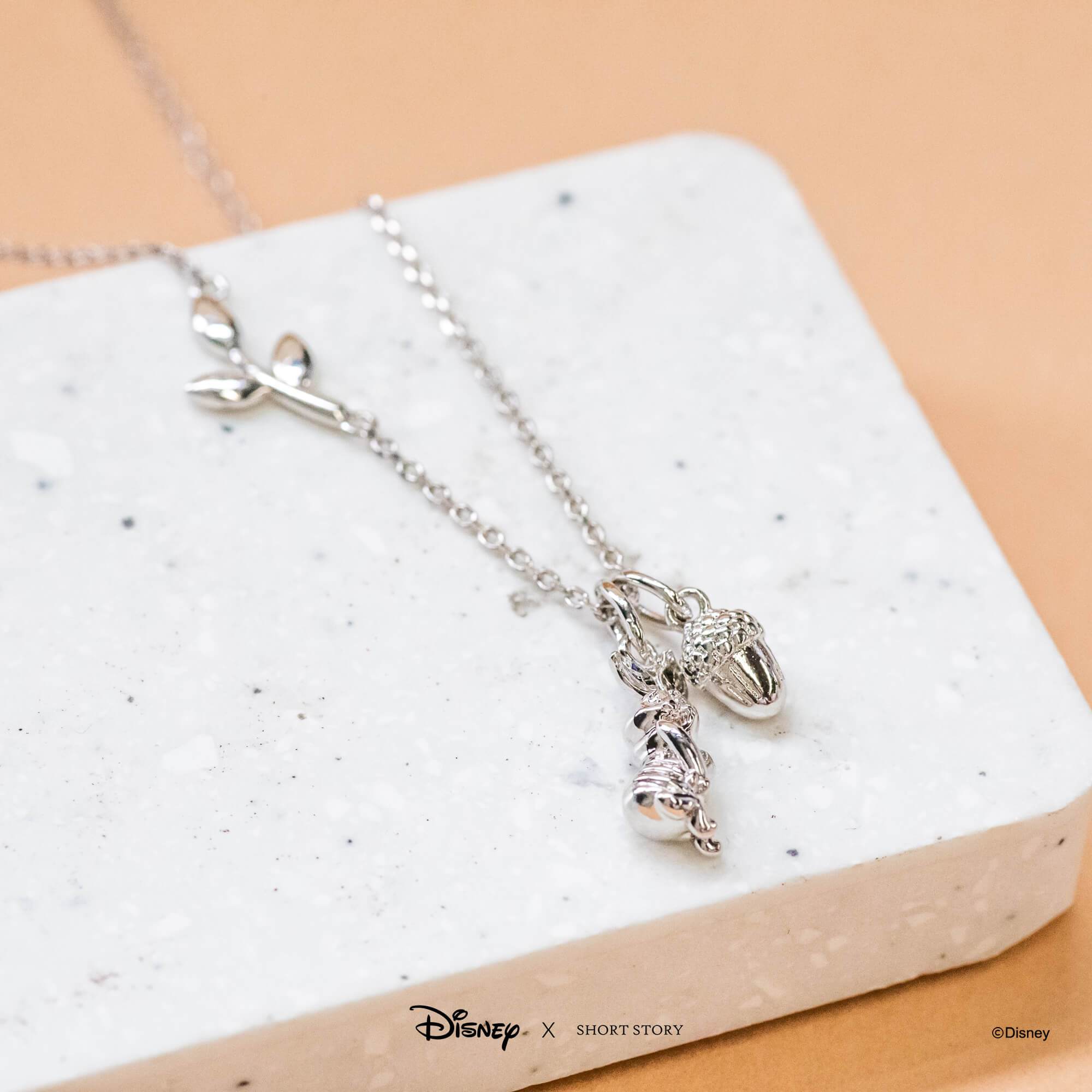 Disney Necklace Charm Acorn