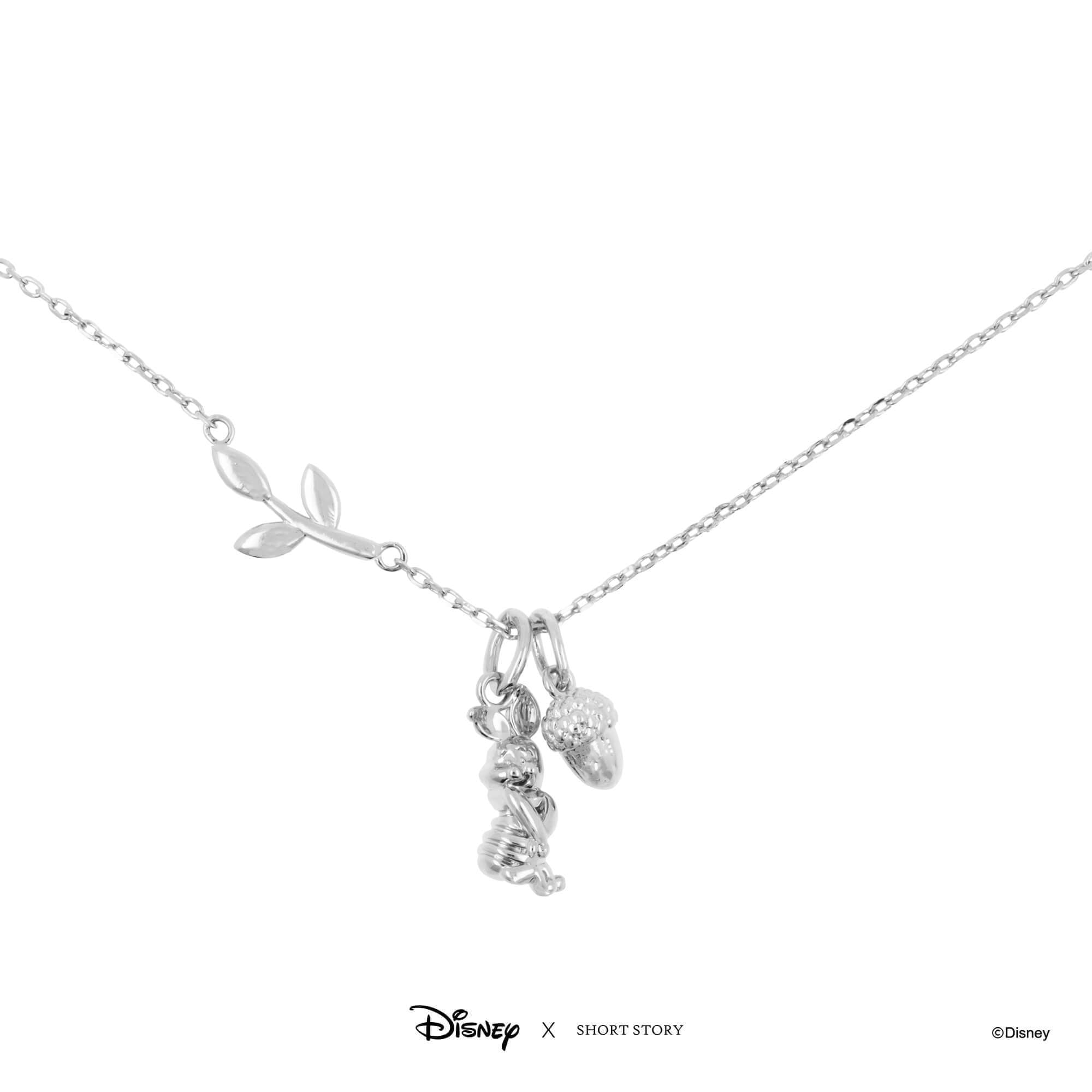 Disney Necklace Charm Acorn