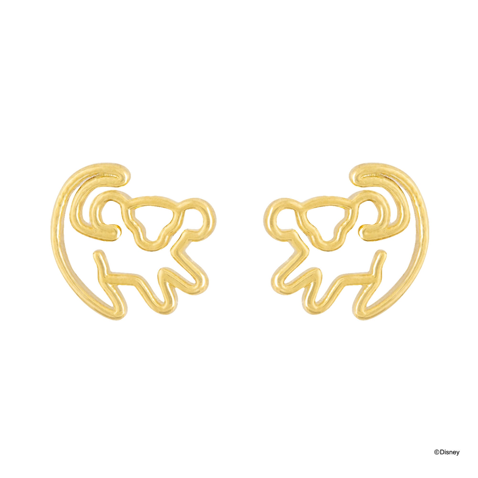 Disney Earring Simba Symbol Stencil