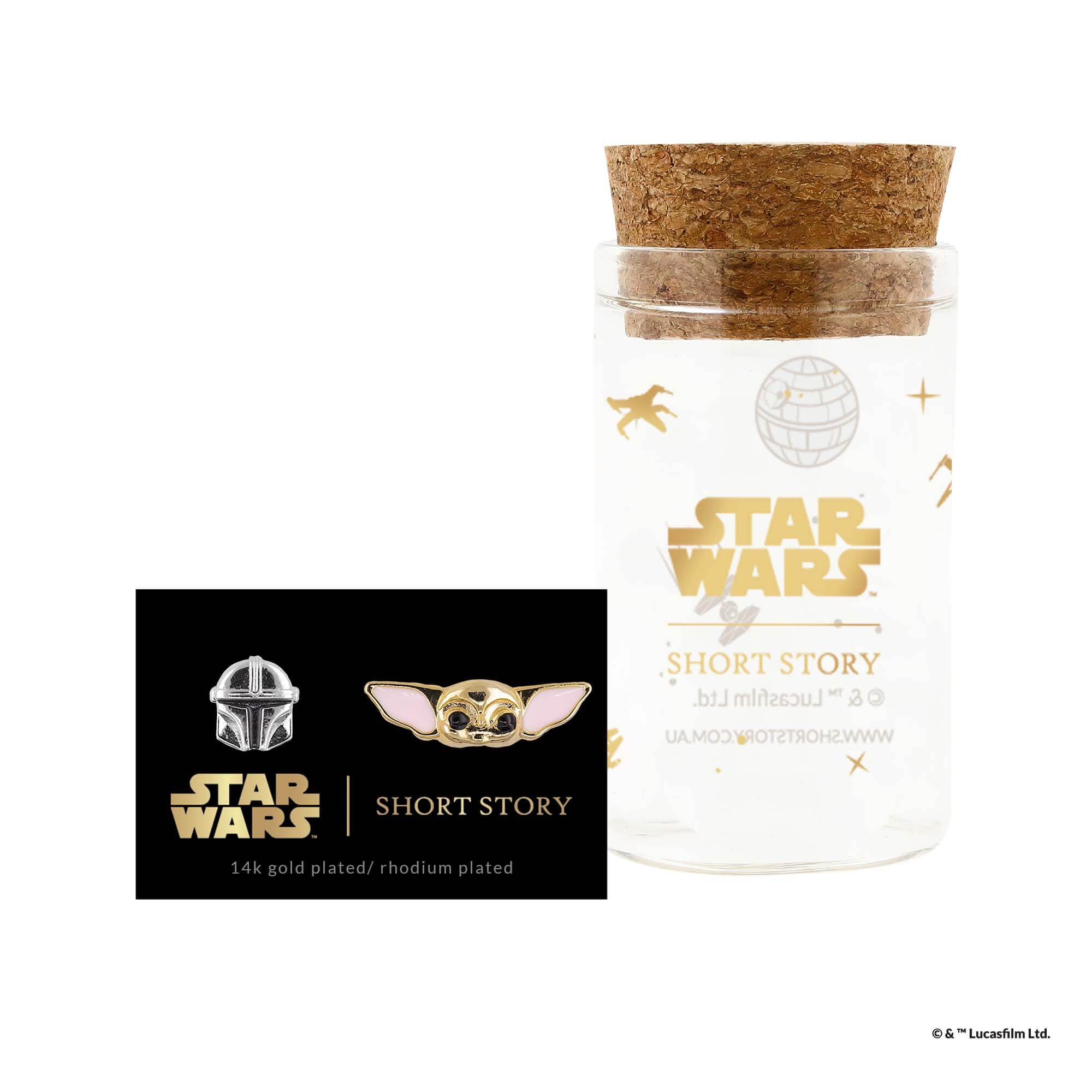 Star Wars™ Earring Epoxy Mandalorian™ & Grogu™