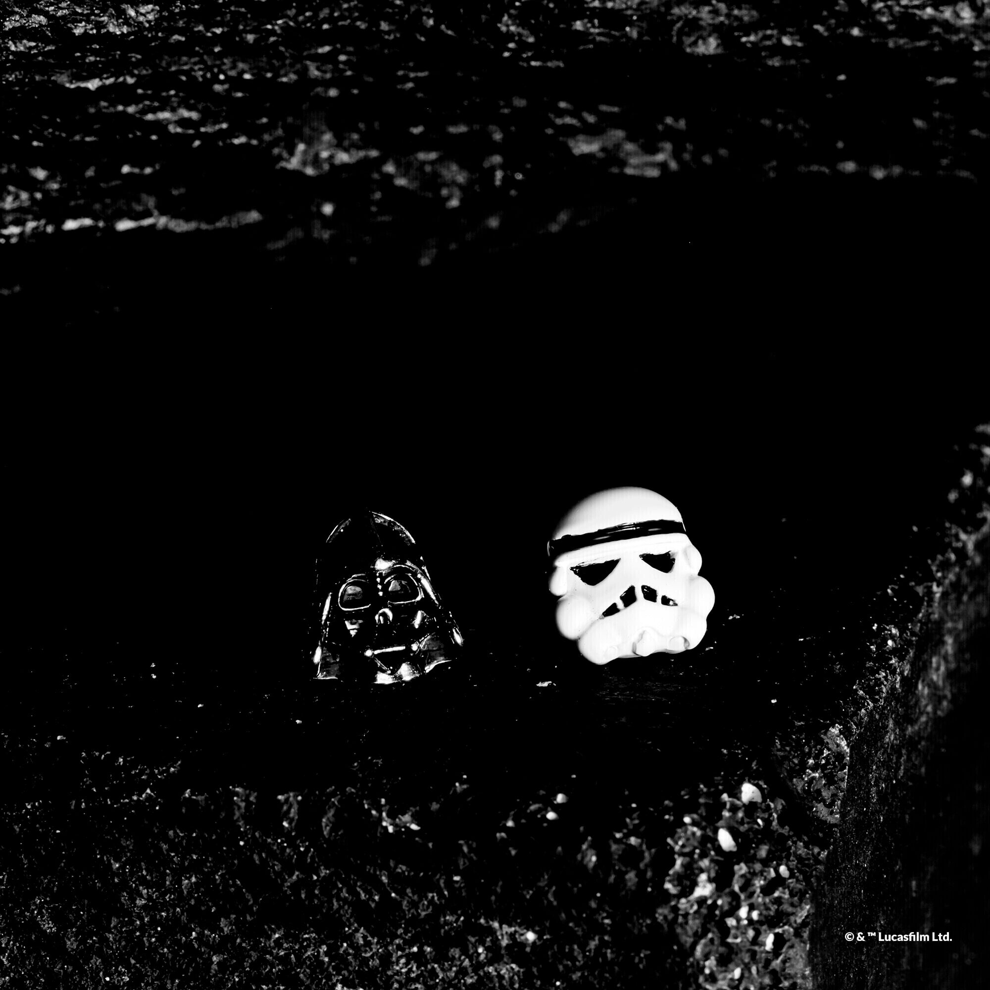 Star Wars™ Earring Epoxy Darth Vader™ &amp; Stormtrooper™