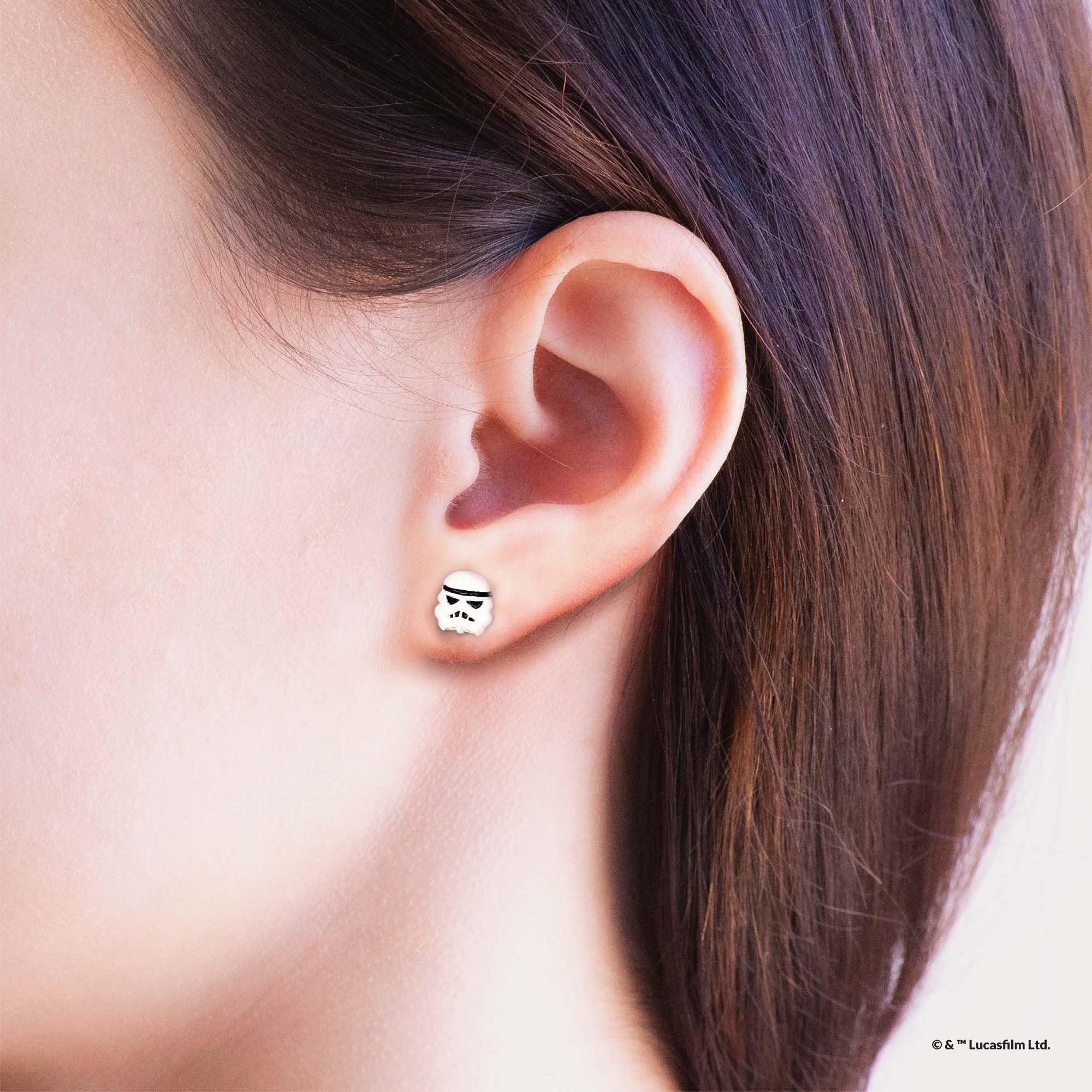 Star Wars™ Earring Epoxy Darth Vader™ & Stormtrooper™