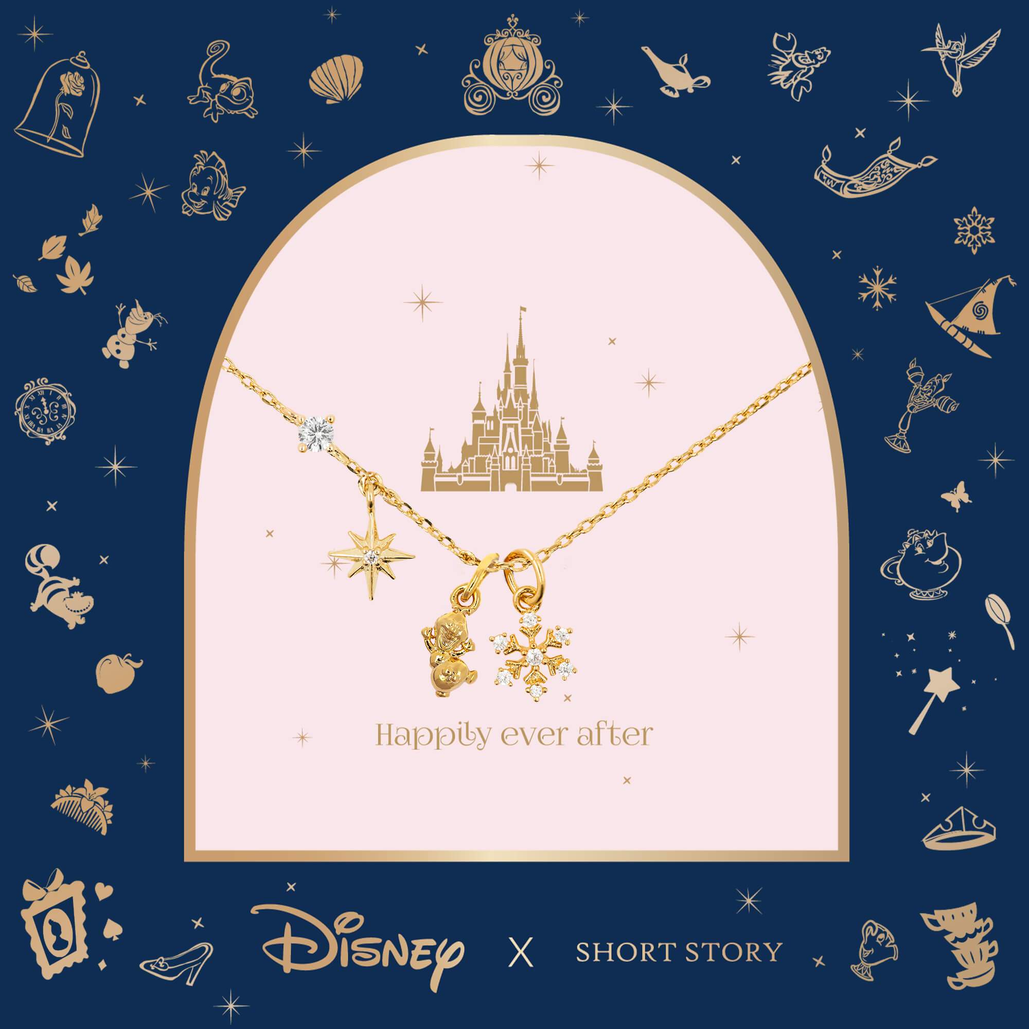Disney Necklace Frozen
