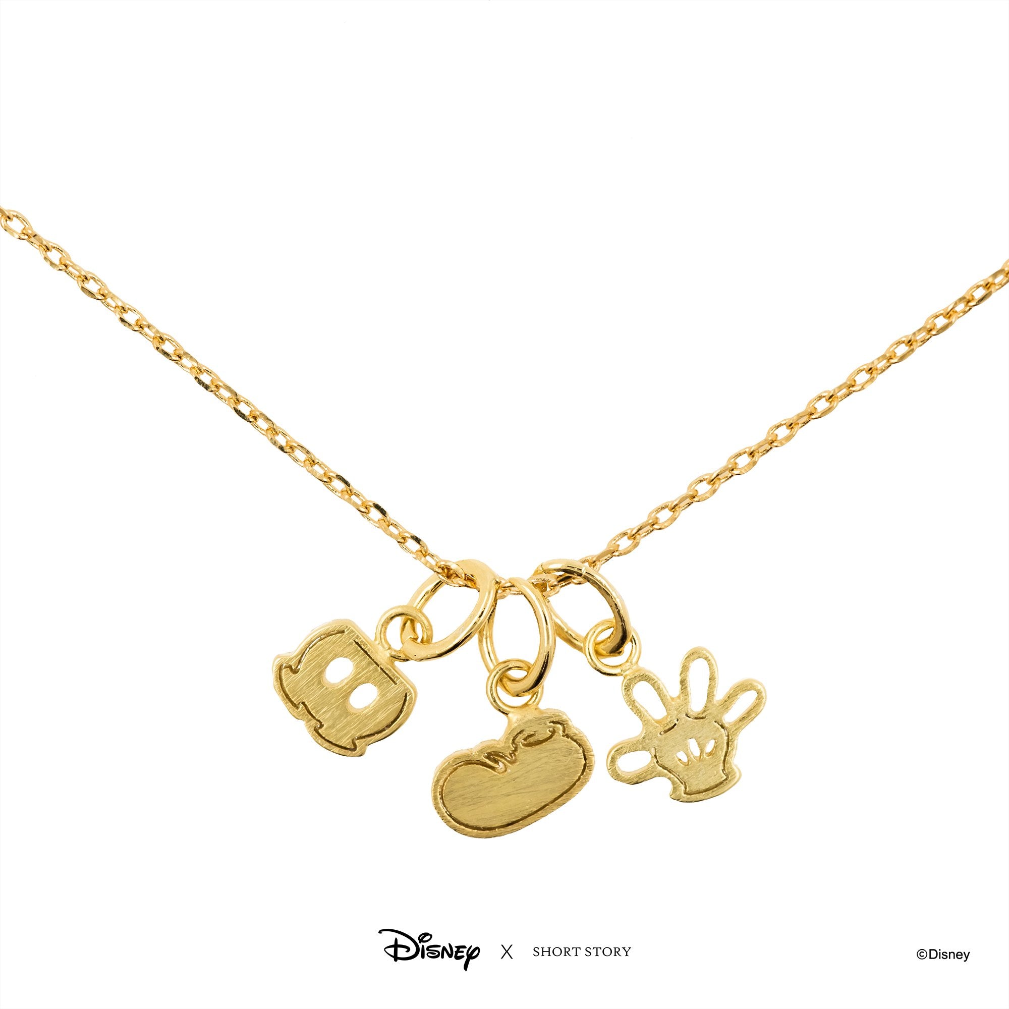 Disney Necklace Mickey Shorts Shoe Glove