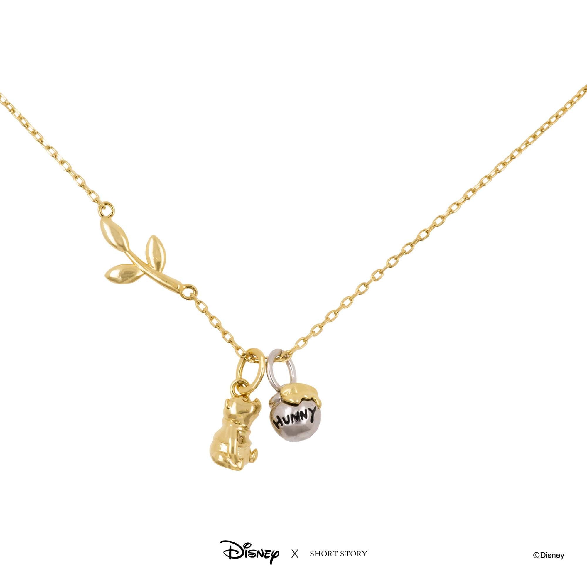 Winnie the pooh 2024 necklace gold