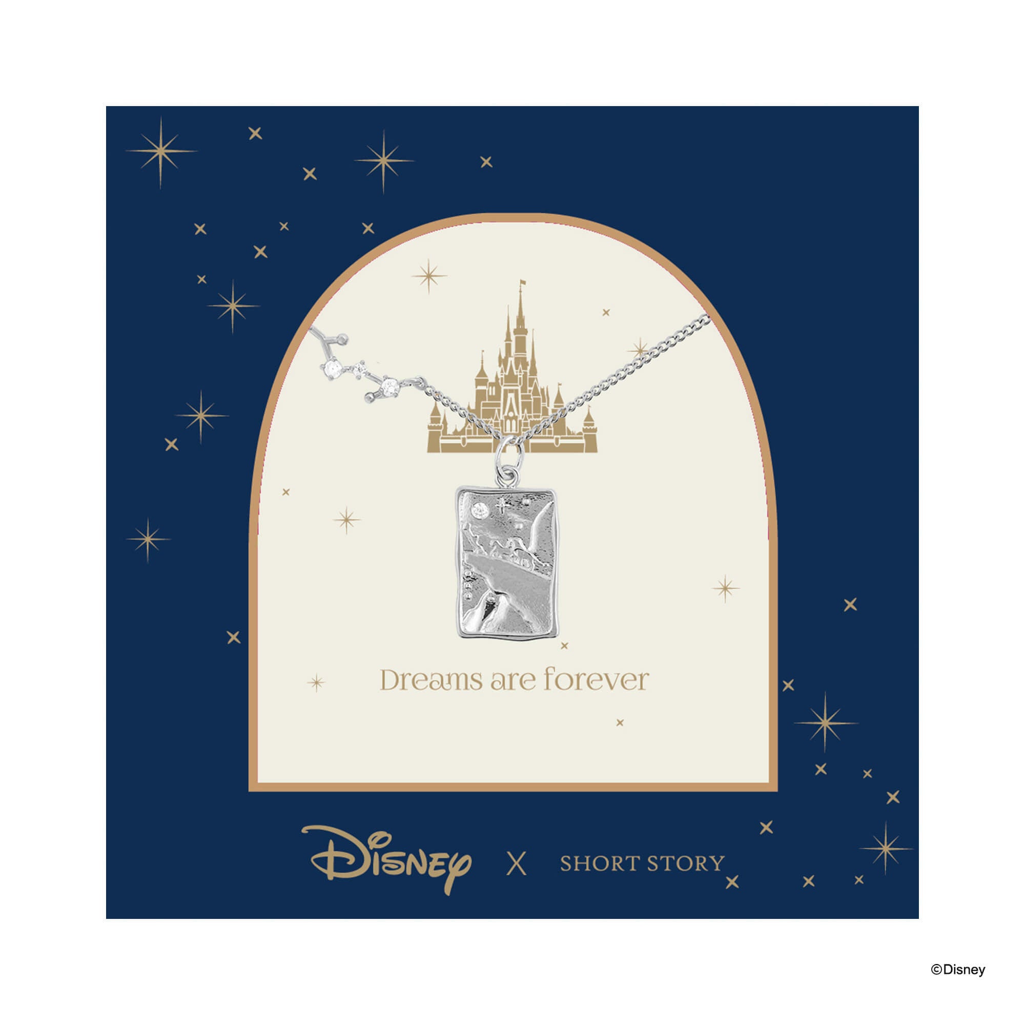 Disney Necklace Diamante Pride Rock