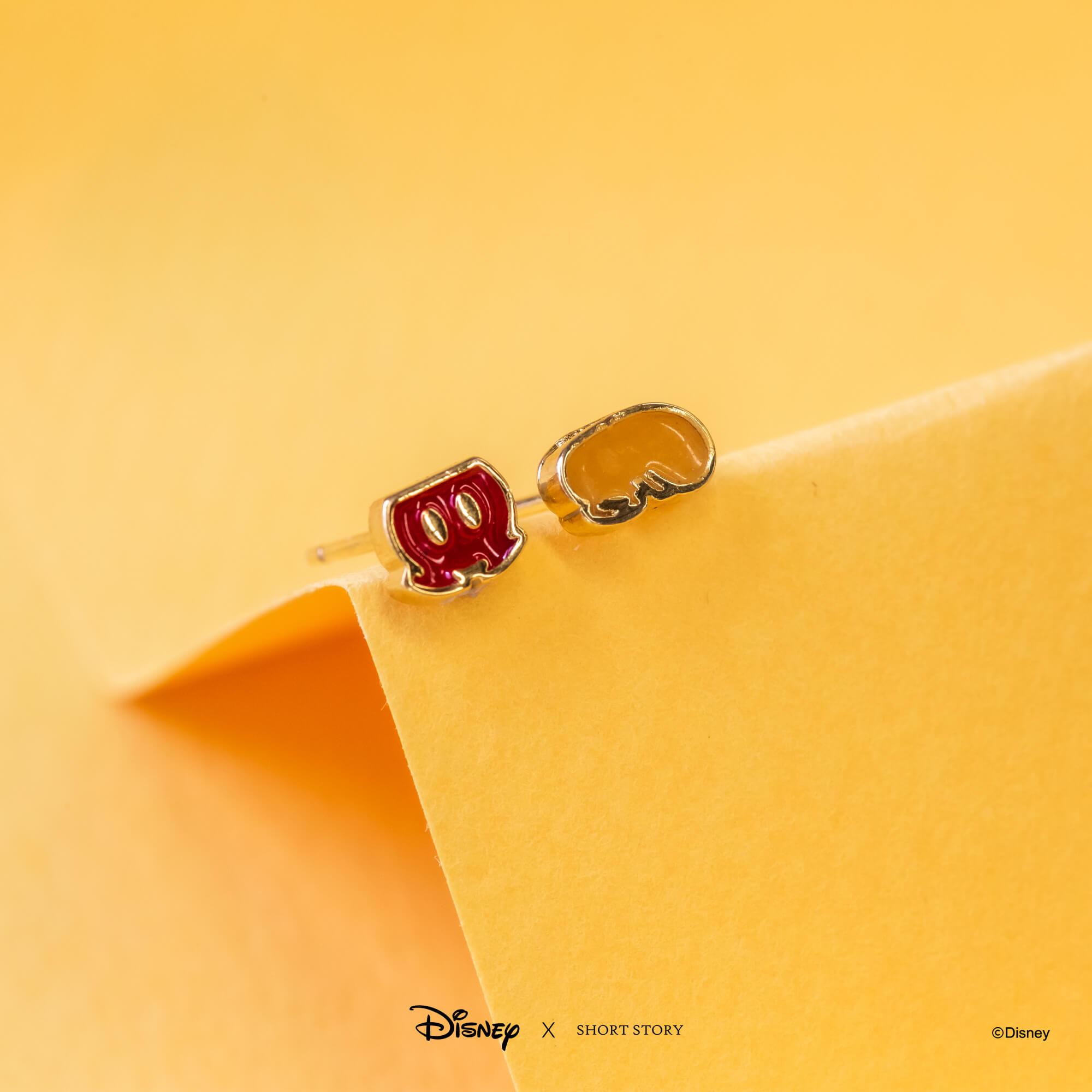 Disney Earring Epoxy Mickey Shorts &amp; Shoe