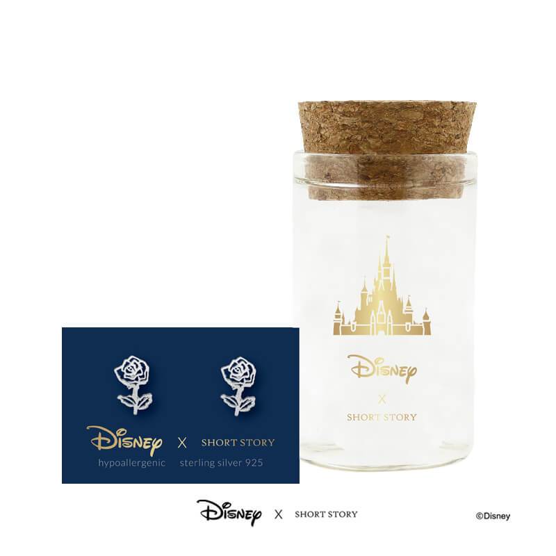 Disney Earring Belle Rose