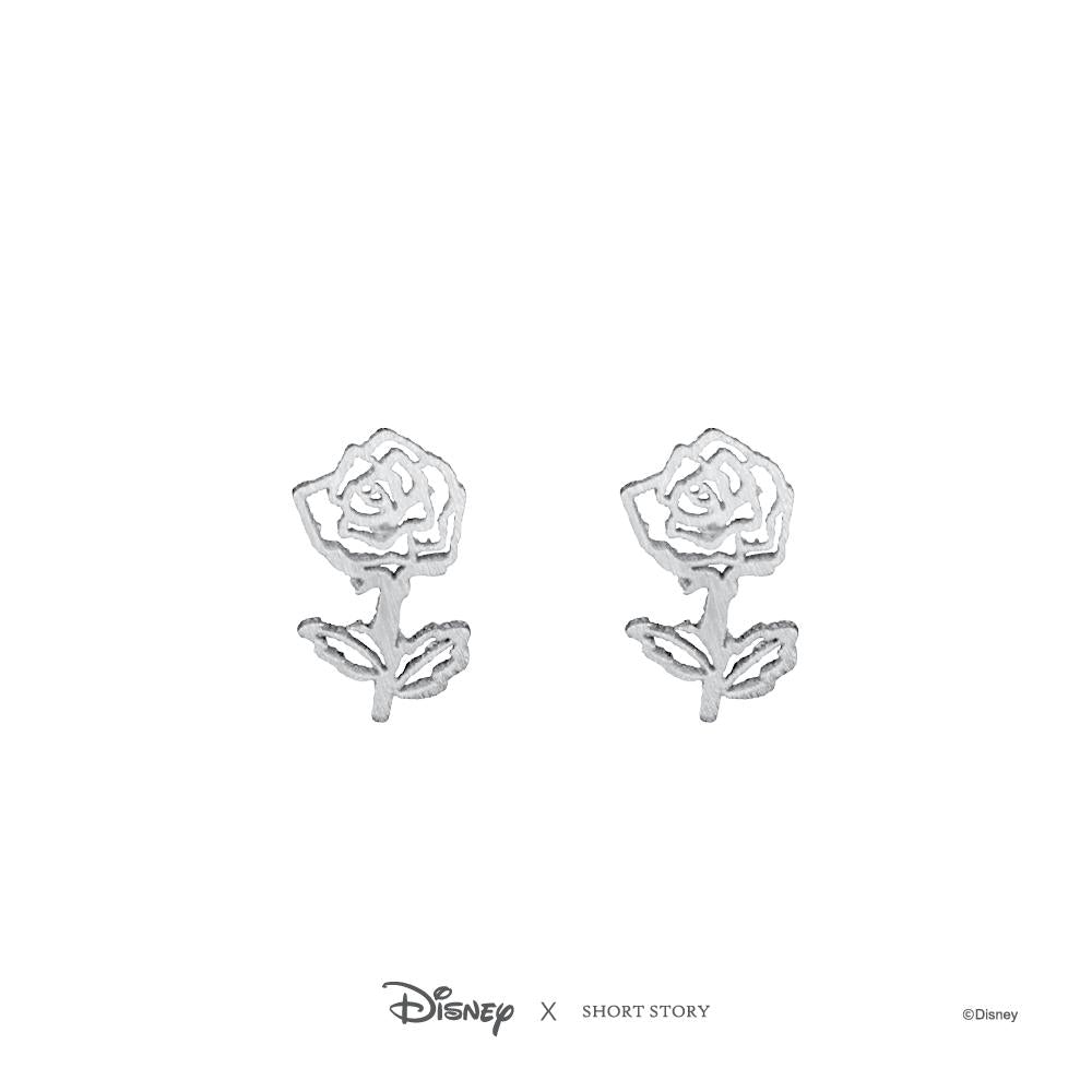 Disney Earring Belle Rose