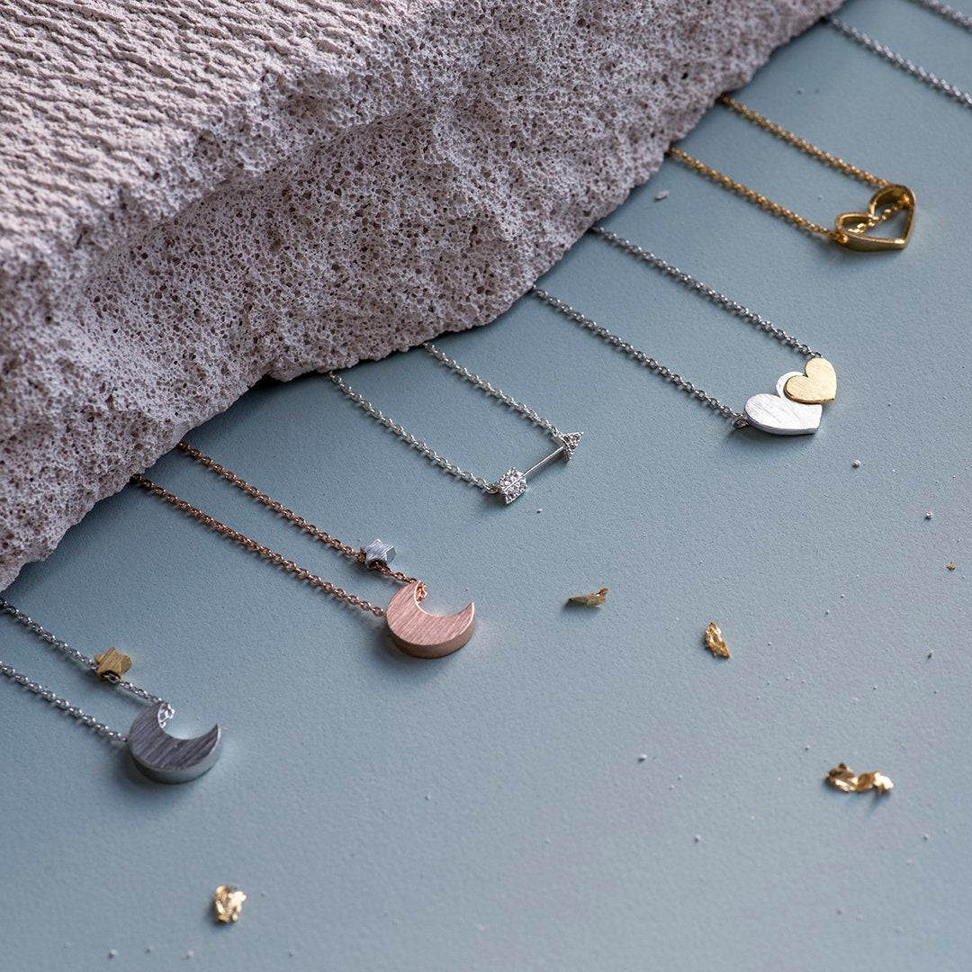 Necklace Moon and Star
