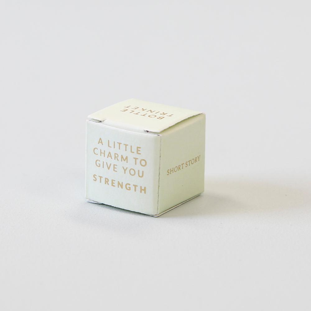 Trinket Bottle Strength Rectangle Green