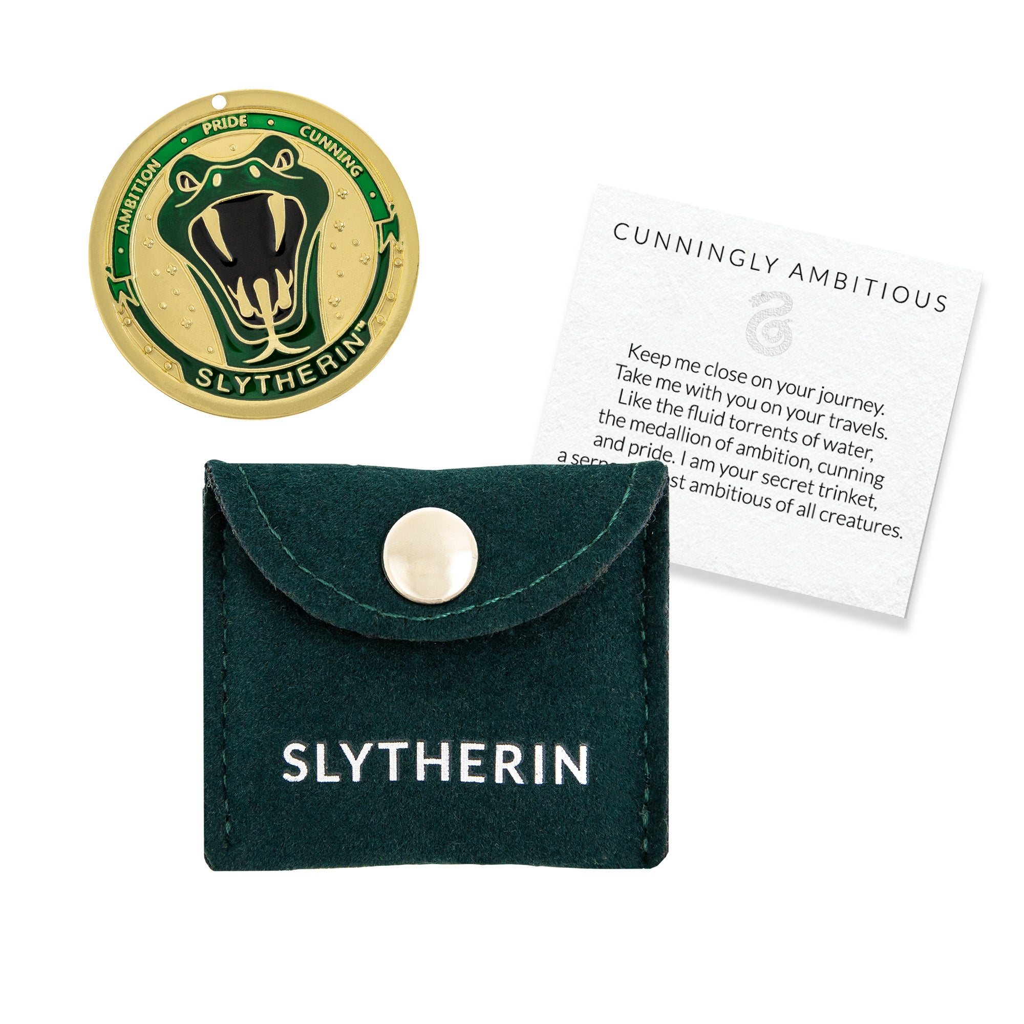 Slytherin™ Enamel Pin – Harry Potter™: Magic at Play Merchandise