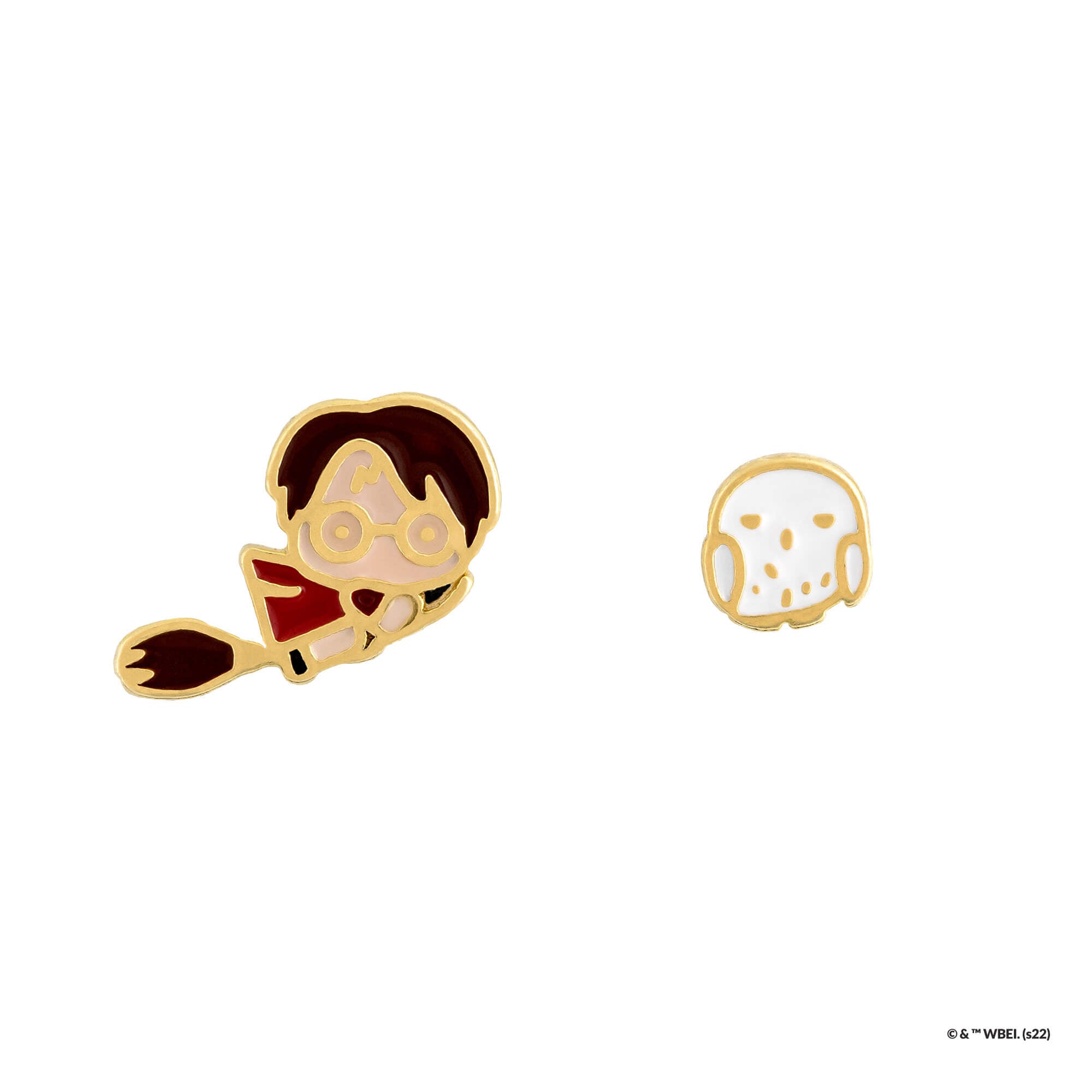 Harry Potter Earring Epoxy Harry & Hedwig