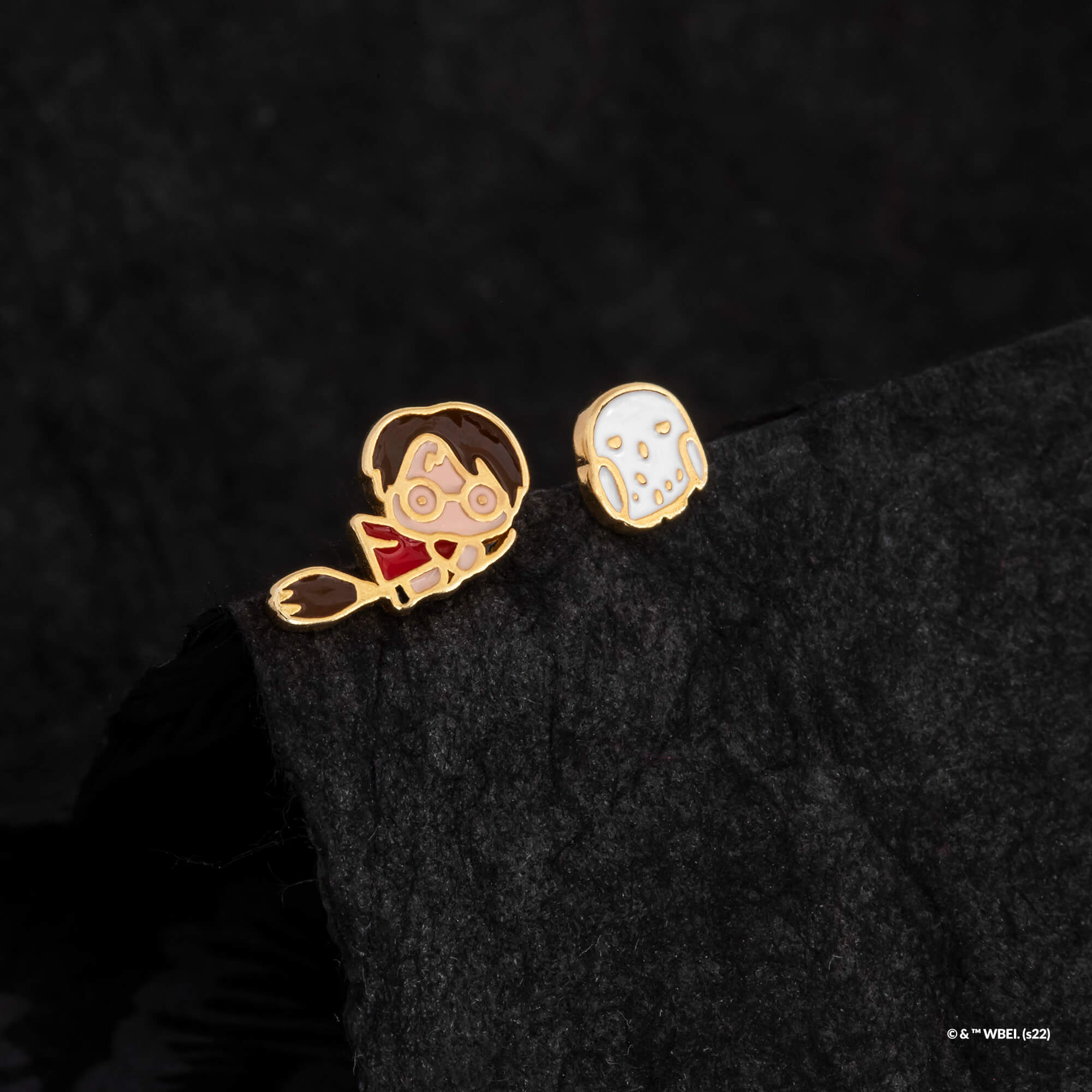 Harry Potter Earring Epoxy Harry & Hedwig