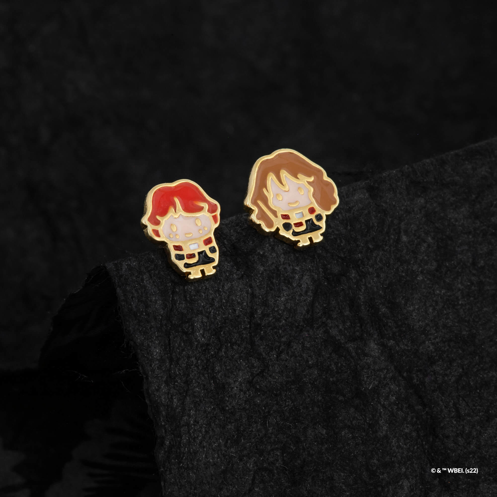 Harry Potter Earring Epoxy Ron & Hermione
