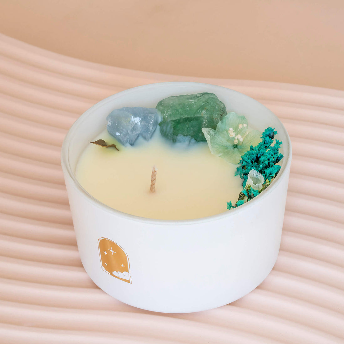 Floral Crystal Candle Clarity Melon &amp; Muguet