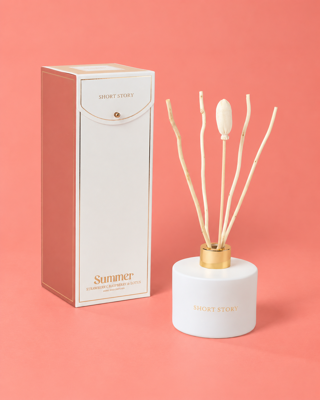 Signature Summer - Strawberry & Lotus Blossom Reed Diffuser