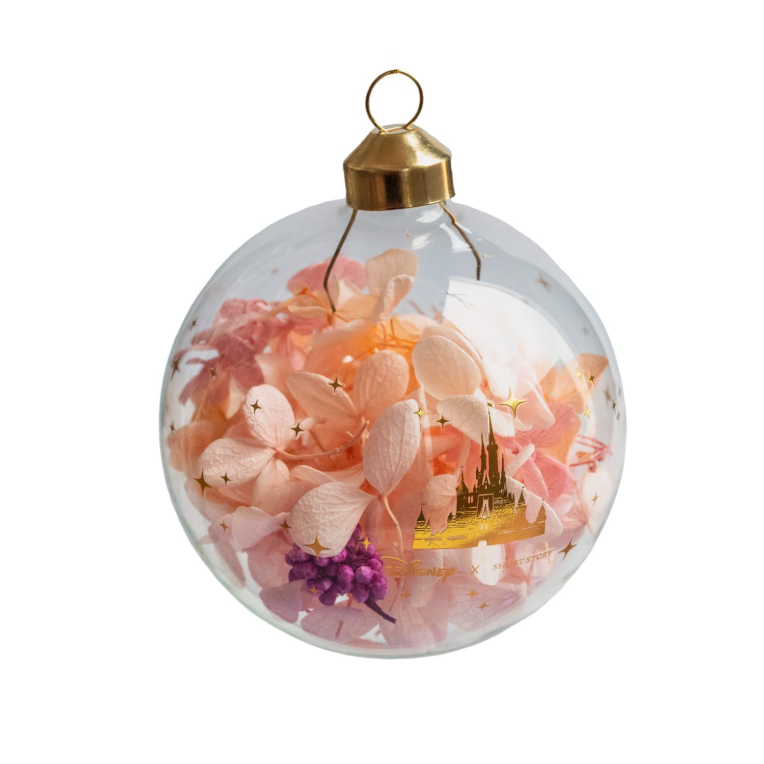Disney Glass Bauble Happily Ever After
