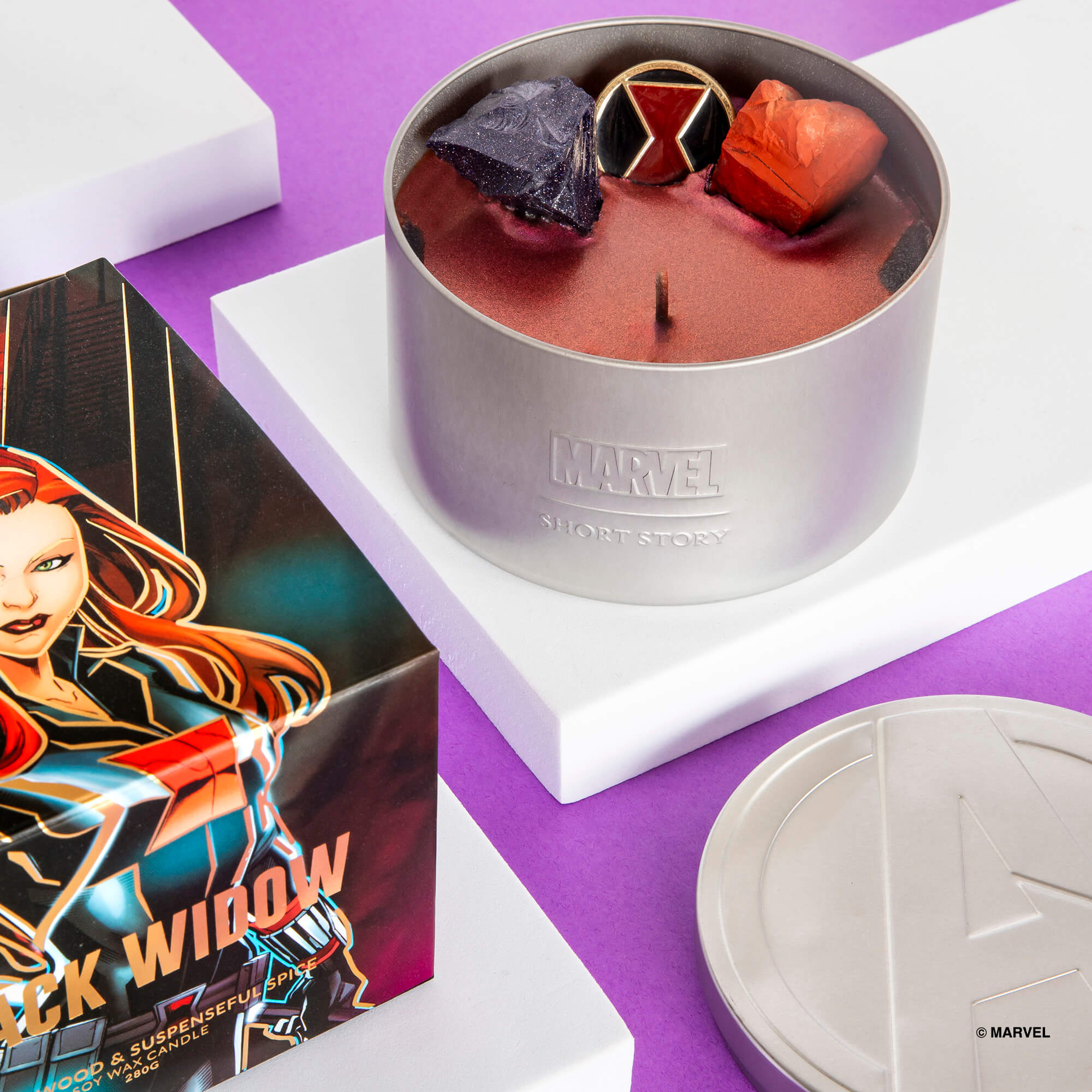 Marvel Candle Black Widow