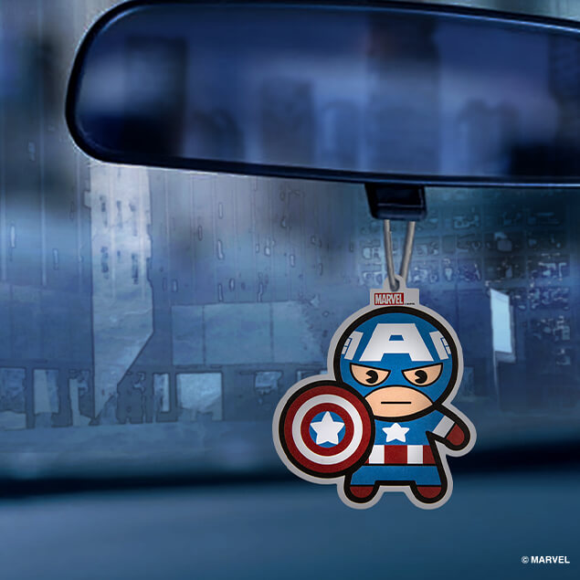 Marvel Car Air Freshener Captain America