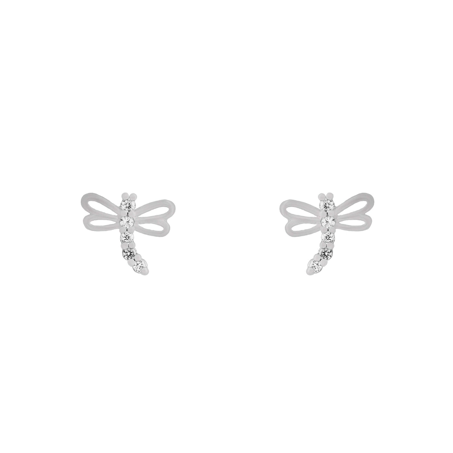 Earring Diamante Dragonfly II