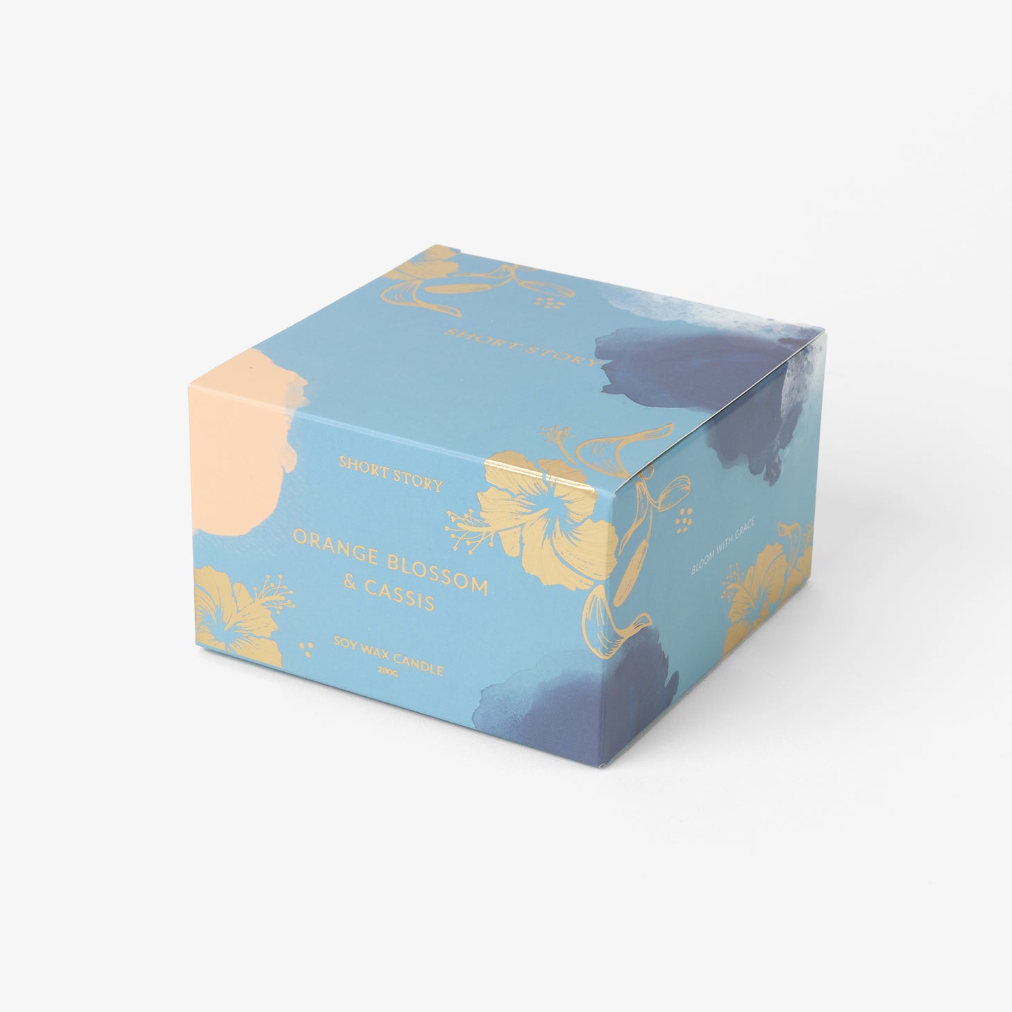 Floral Candle Orange Blossom