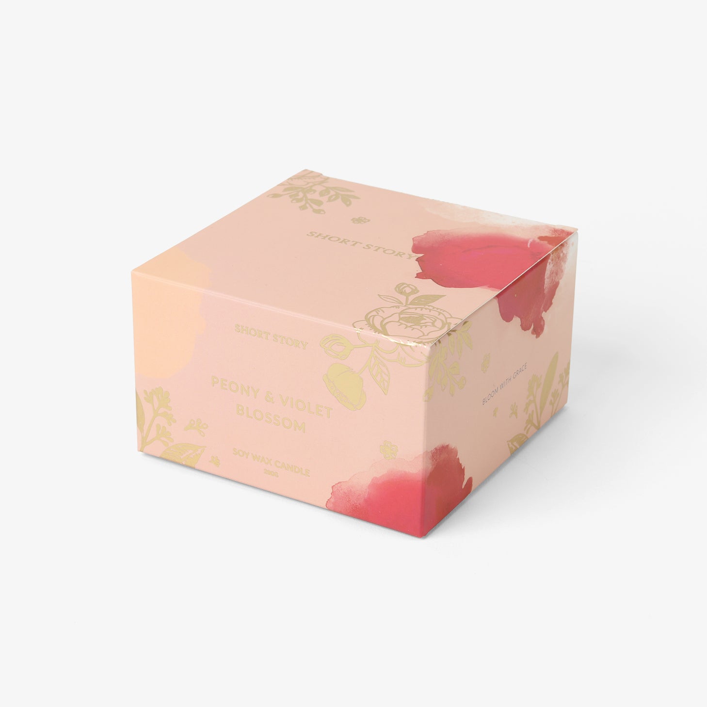 Floral Candle Peonies