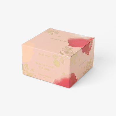 Floral Candle Peonies