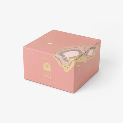 Floral Crystal Candle Love Wild Peony & Amber