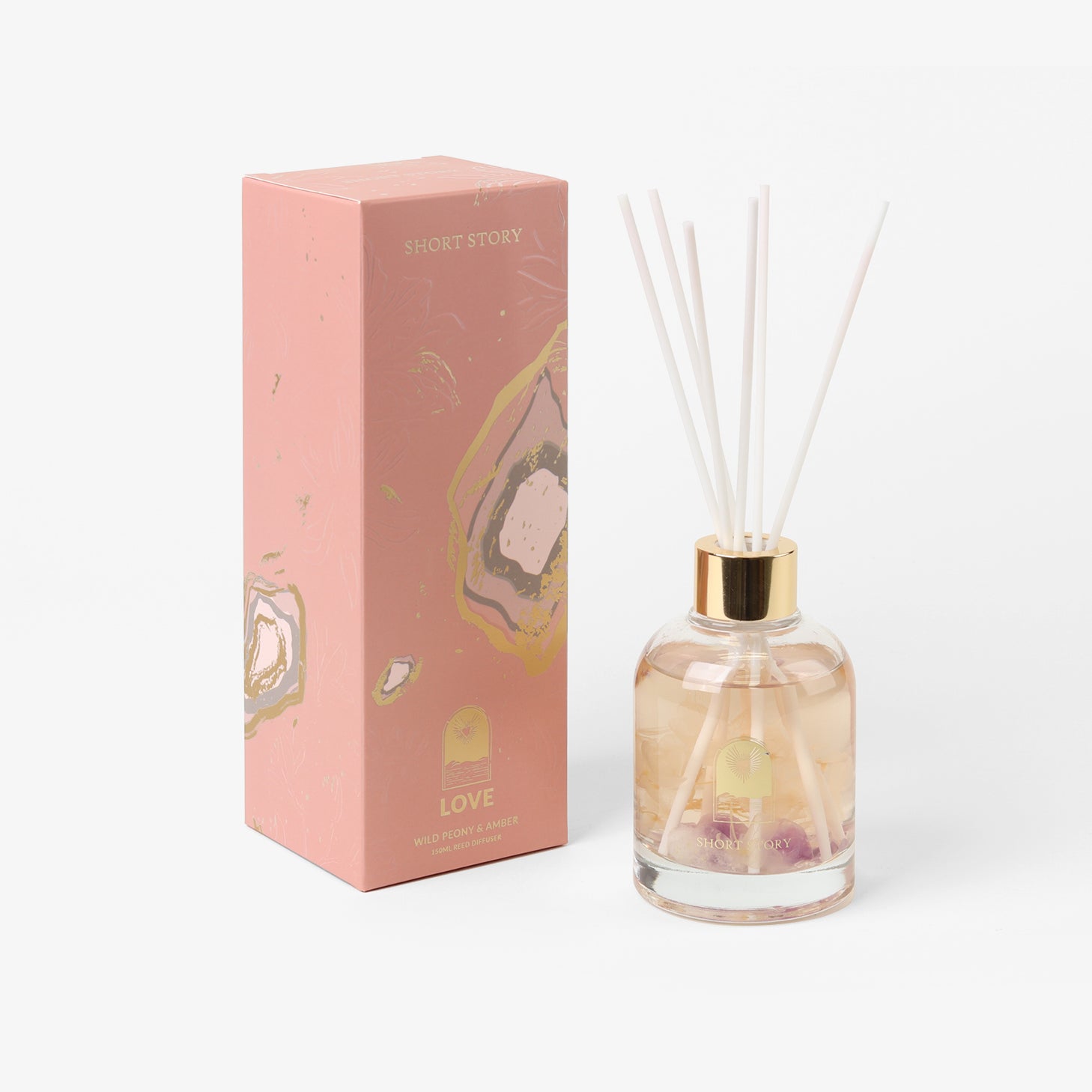Floral Crystal Diffuser Love Wild Peony & Amber