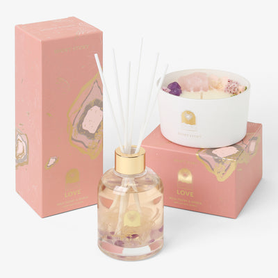 Floral Crystal Love Collection Pack - Wild Peonie & Amber