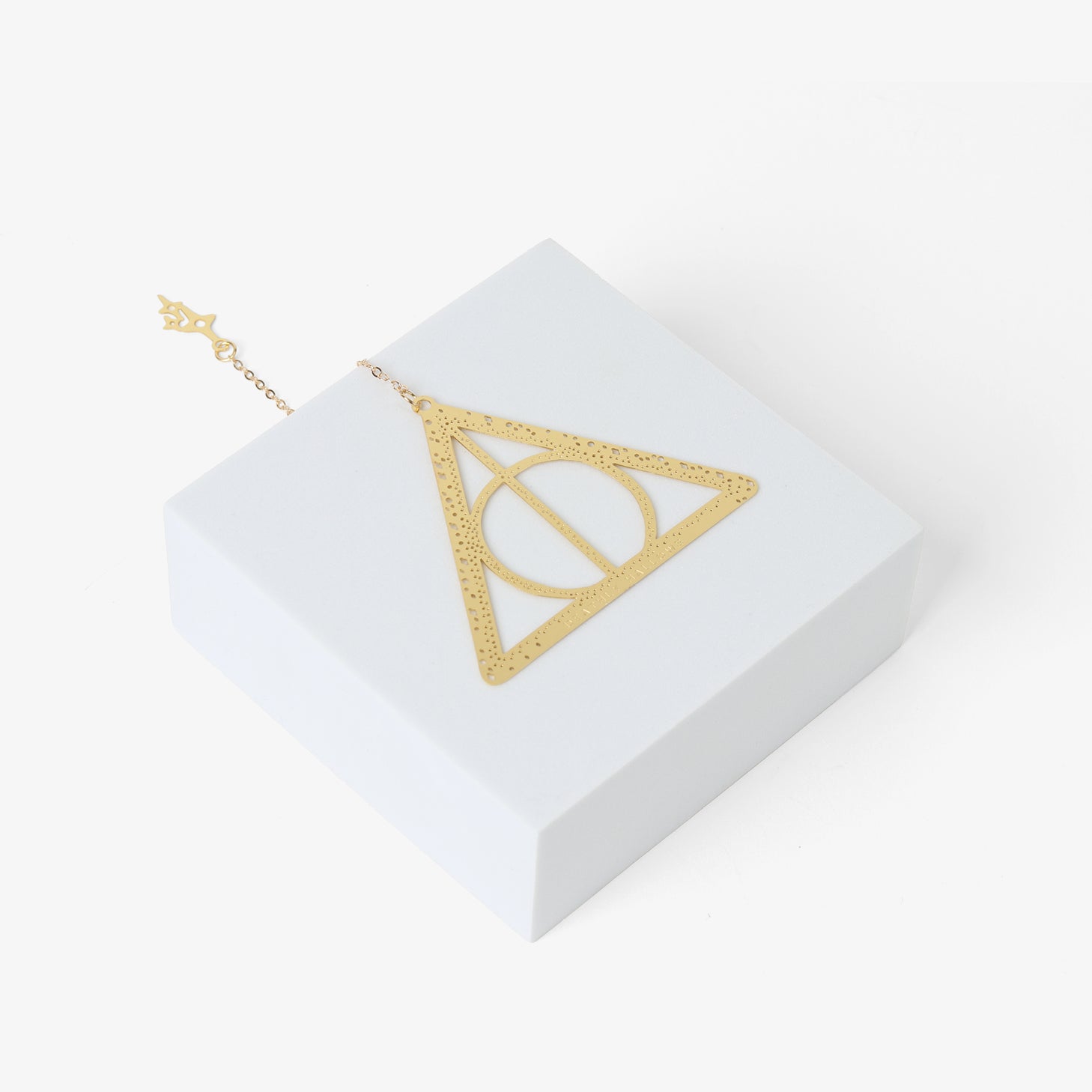 Harry Potter Gold Bookmark Deathly Hallows