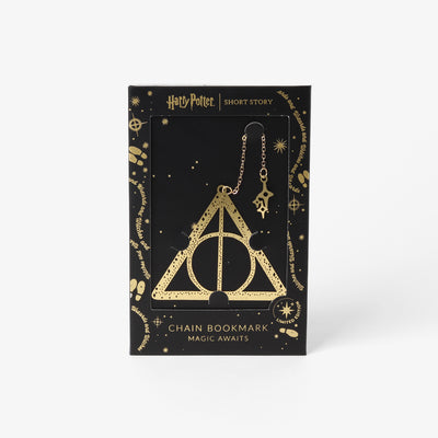 Harry Potter Gold Bookmark Deathly Hallows