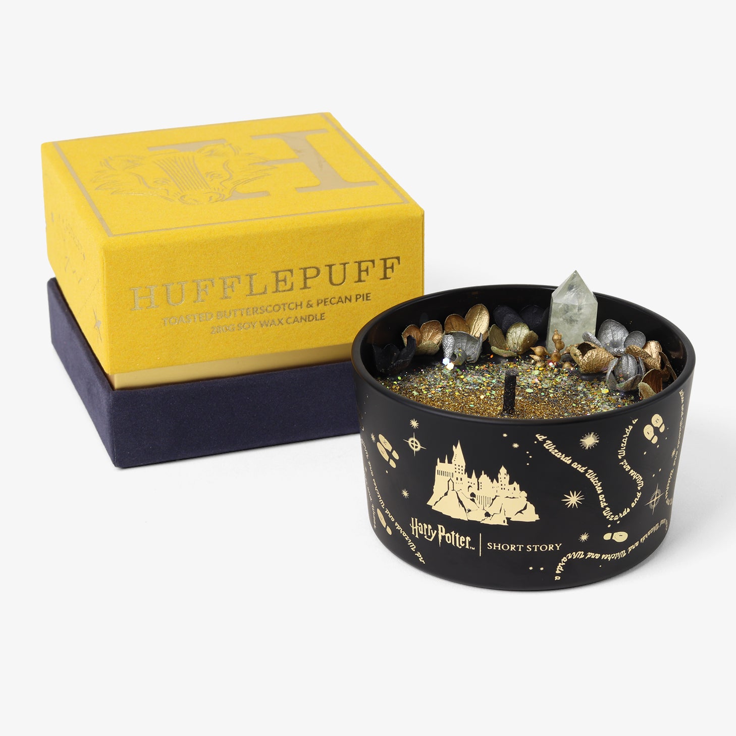 Harry Potter Candle Hufflepuff